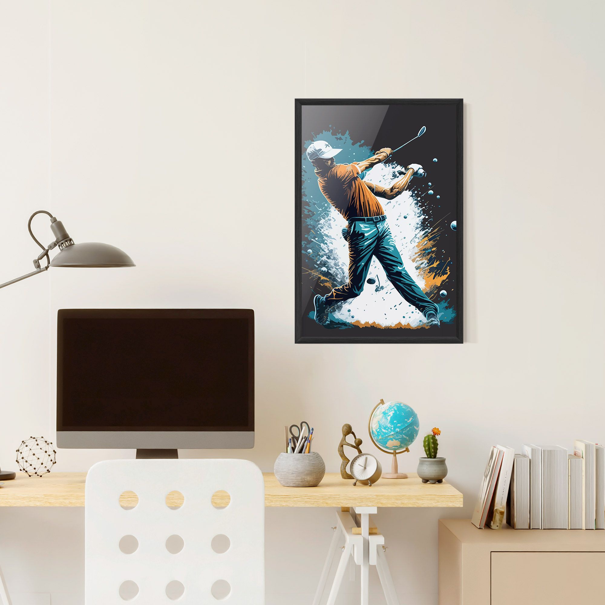 Golf On Grey mockup 6