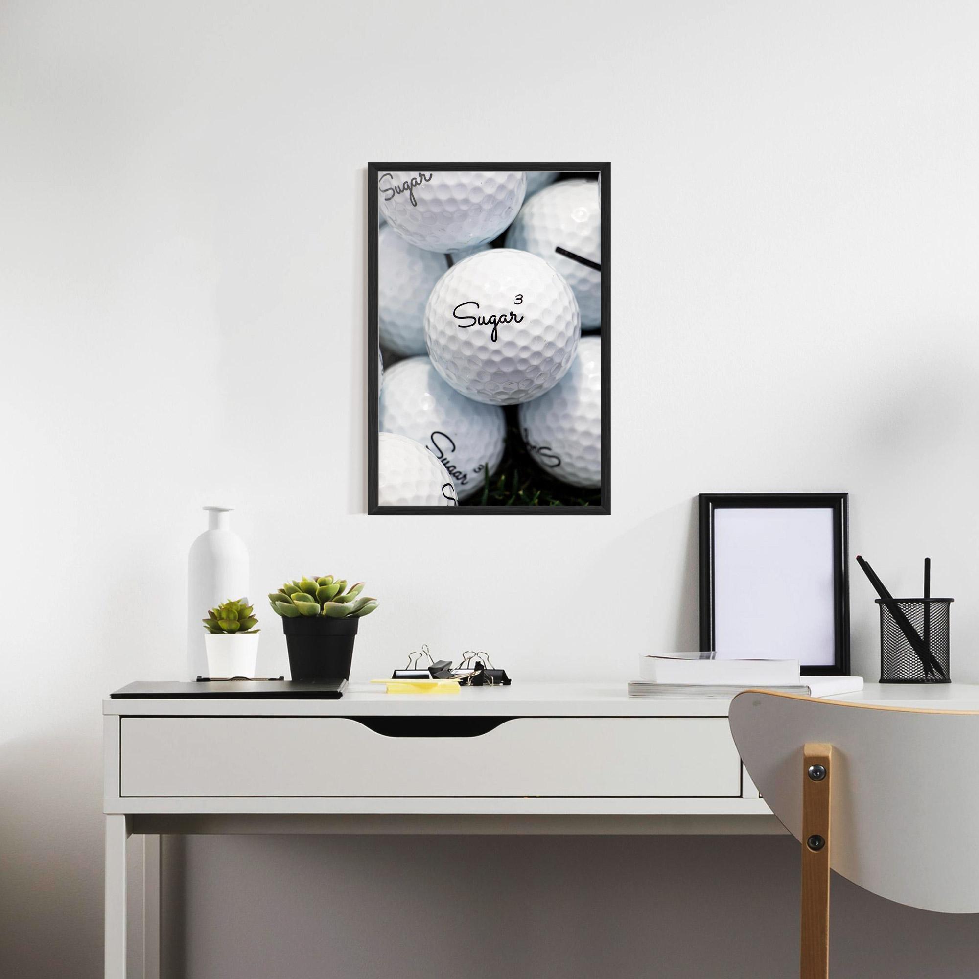 Keretezett Poszter Sugar Ball Close Up mockup 7