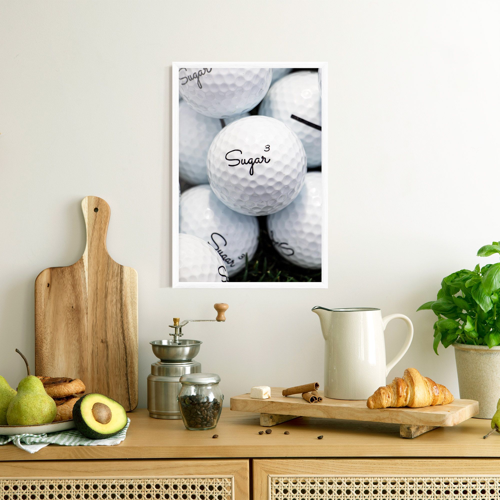 Sugar Ball Close Up mockup 8