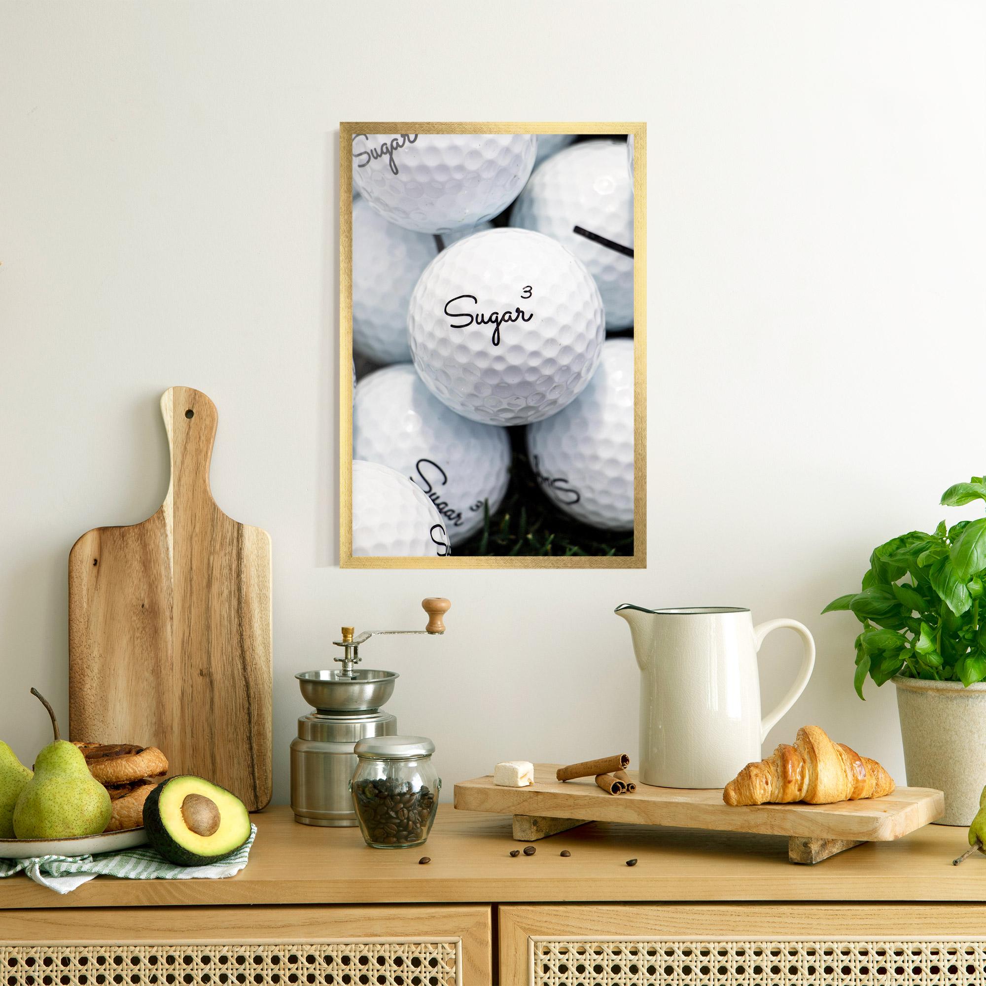 Keretezett Poszter Sugar Ball Close Up mockup 8