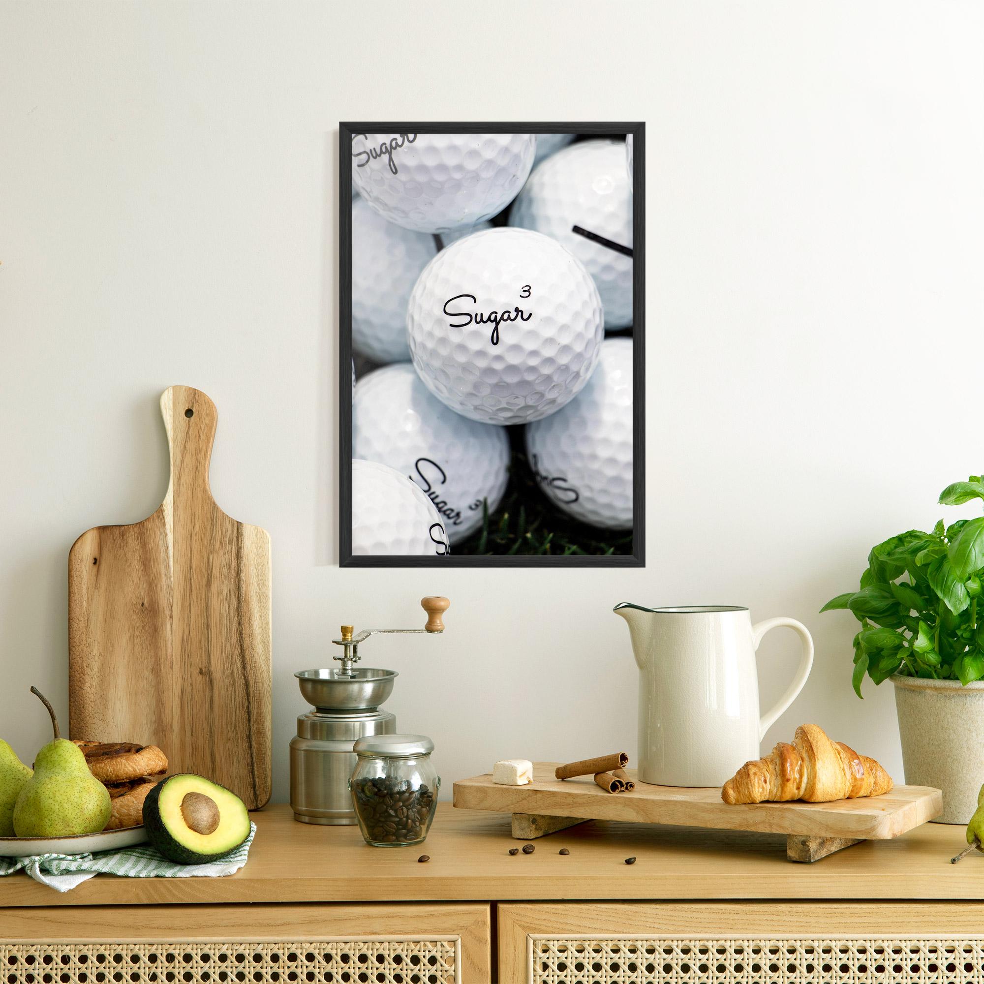 Keretezett Poszter Sugar Ball Close Up mockup 8