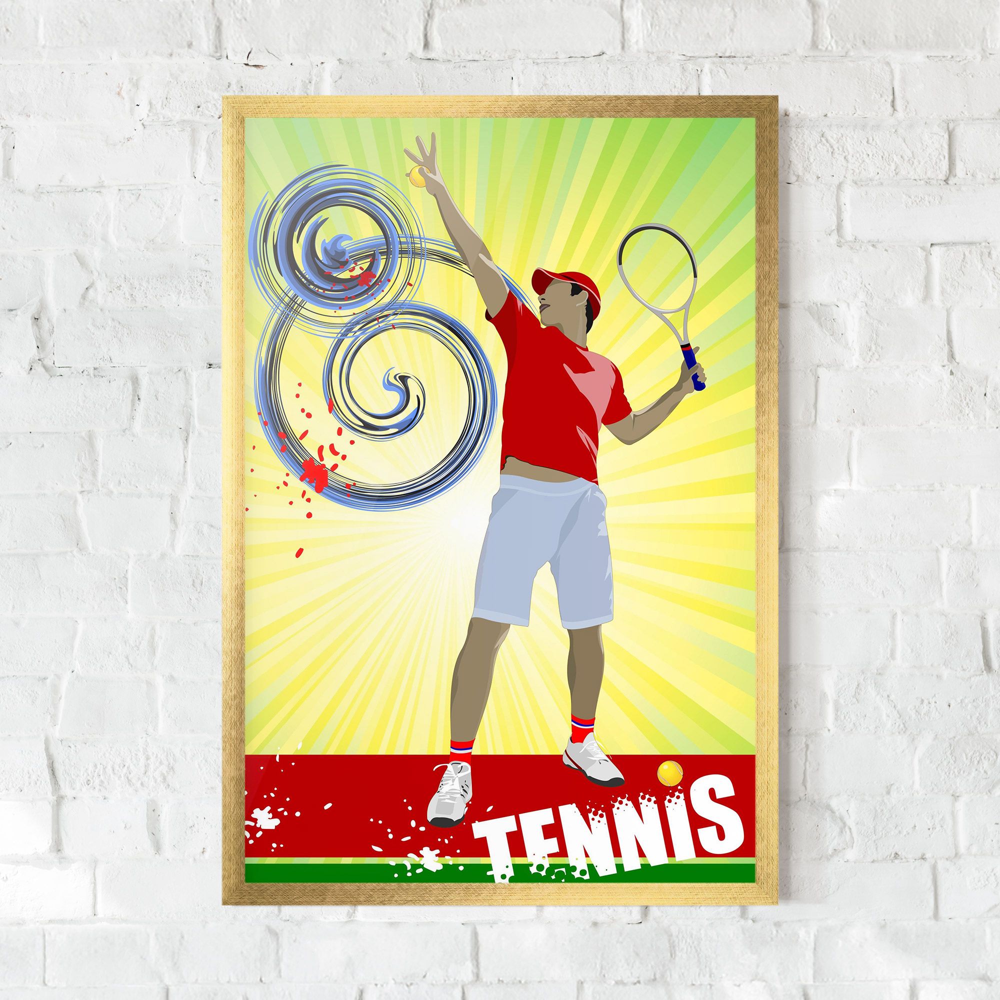 Tennis Spiral mockup 0