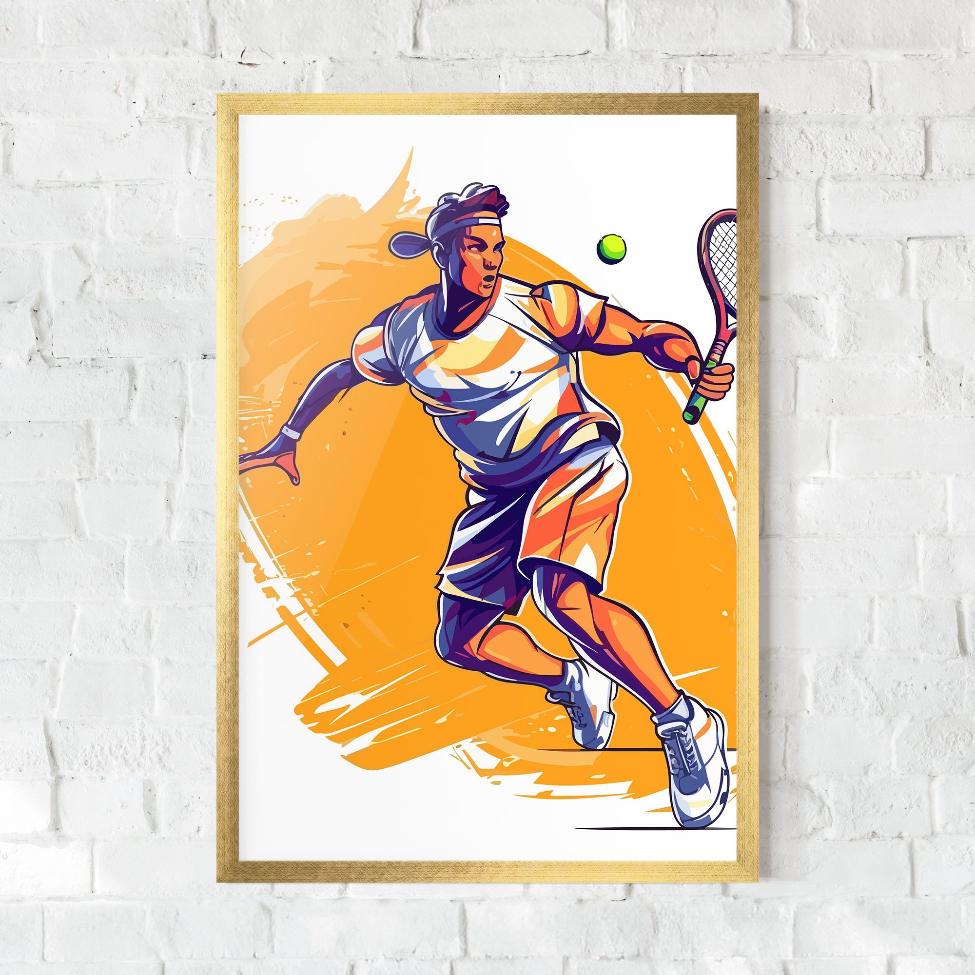 Tennis Woman mockup 0