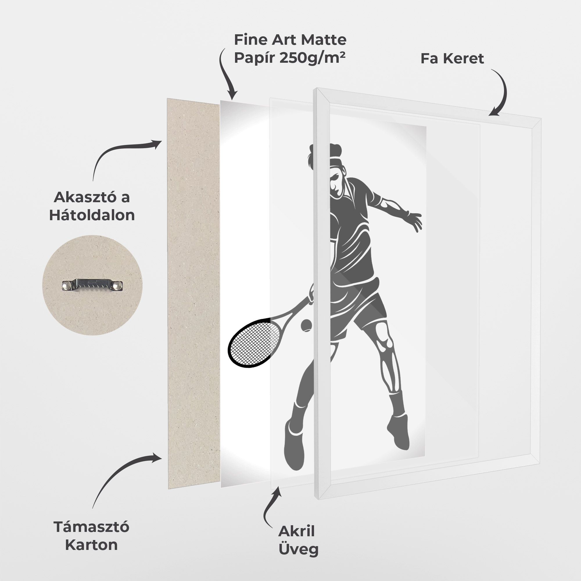 Tennis Player Line mockup 1