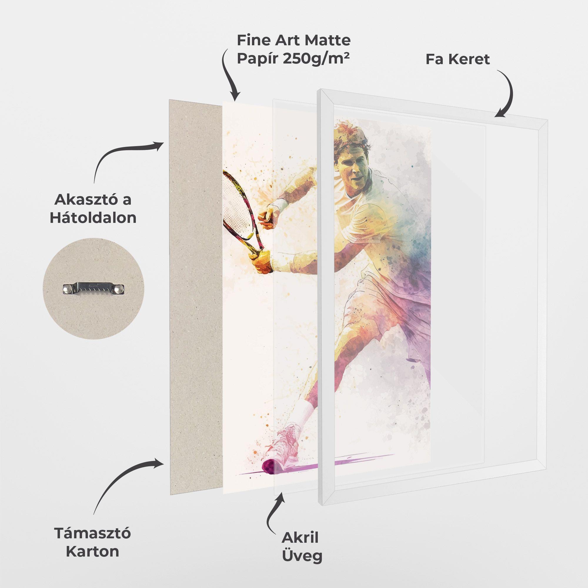 Watercolor Tennis mockup 1