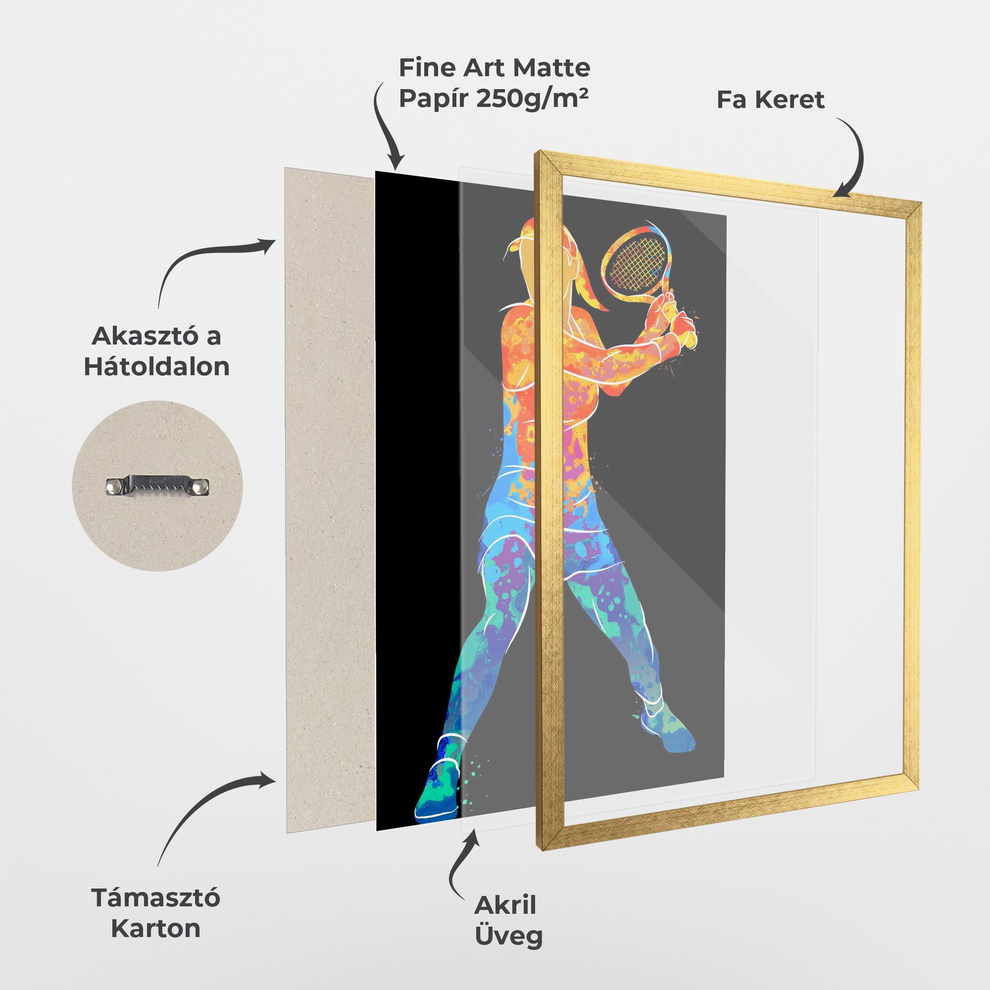 Green Orange Tennis mockup 1