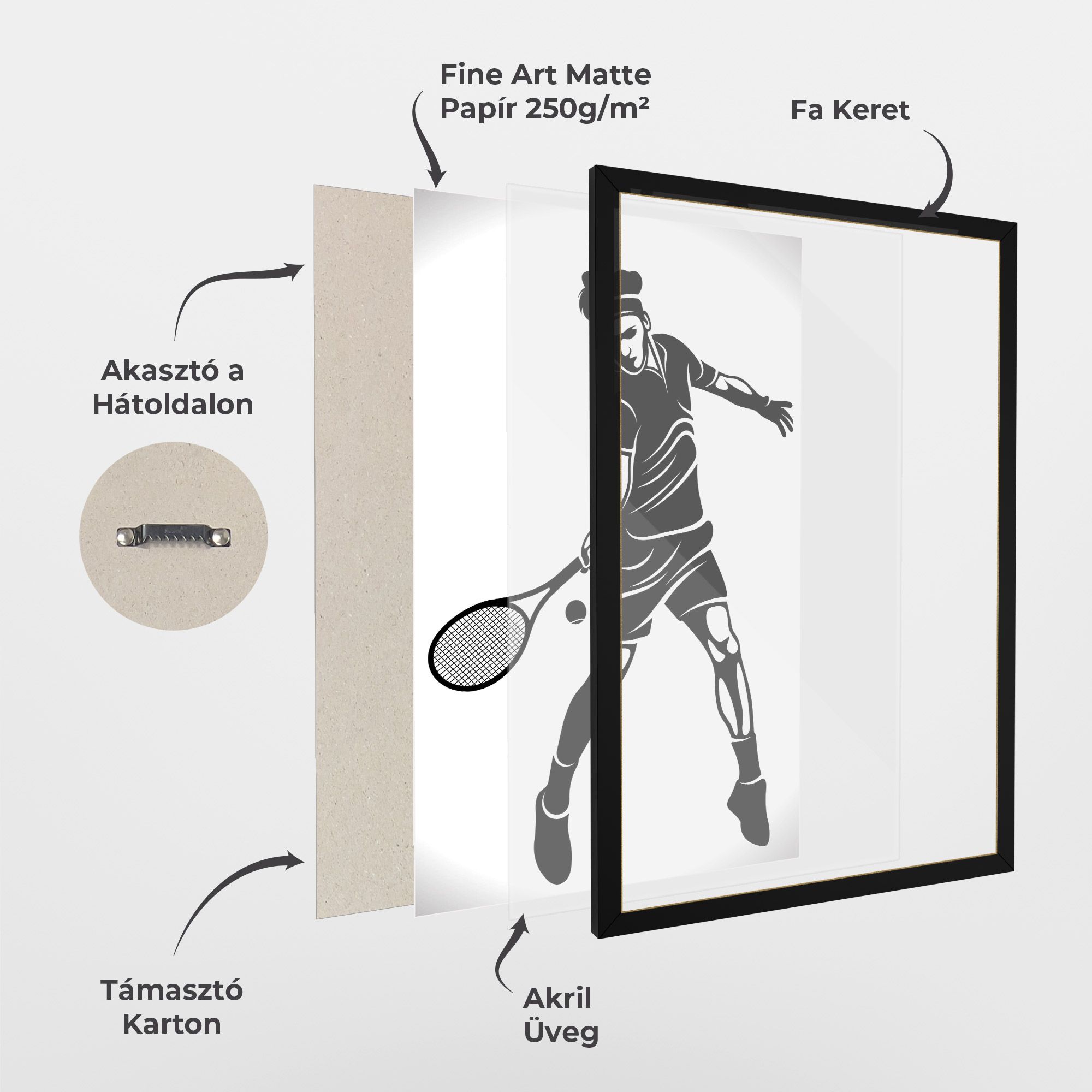 Tennis Player Line mockup 1