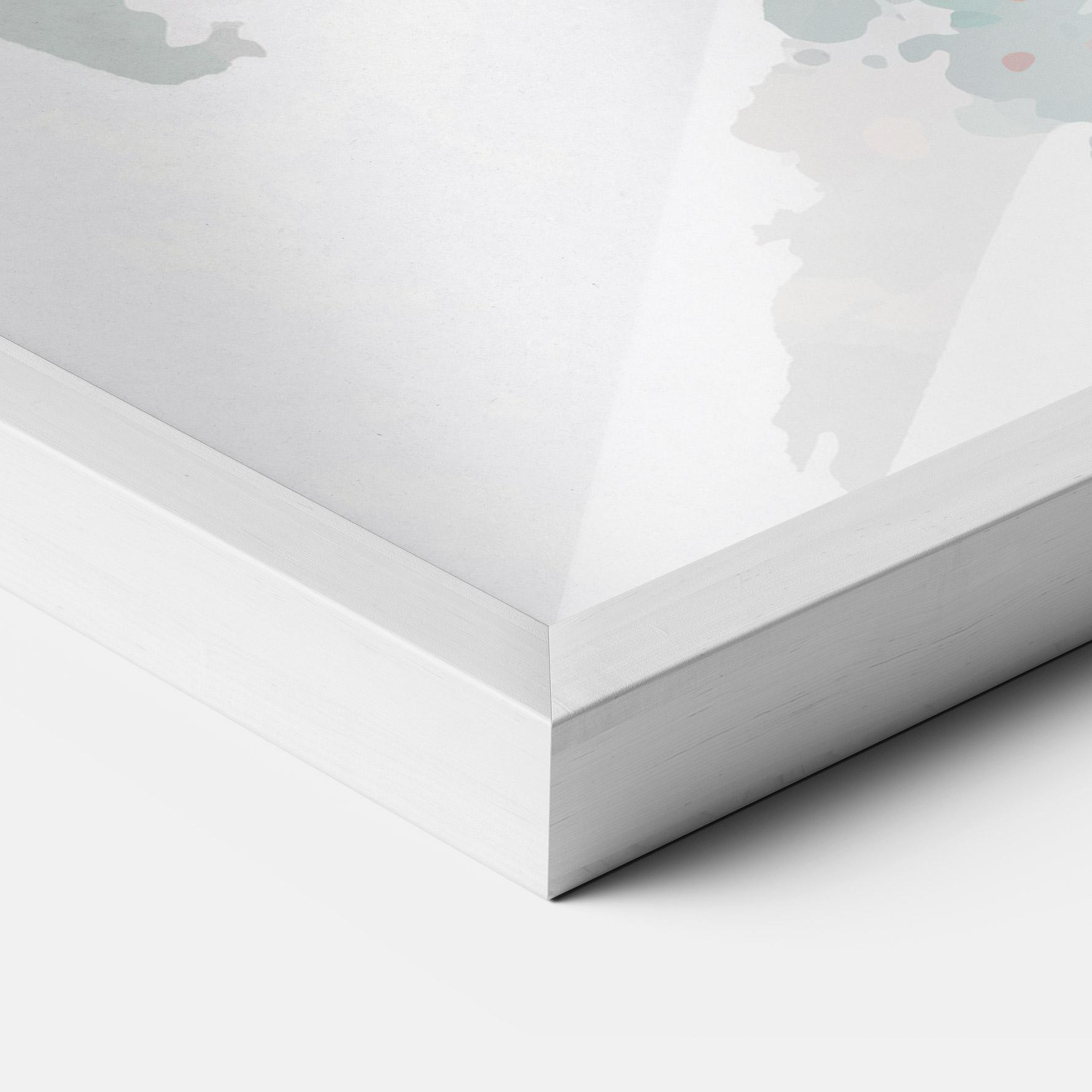 Keretezett Poszter Tenis Watercolor mockup 3