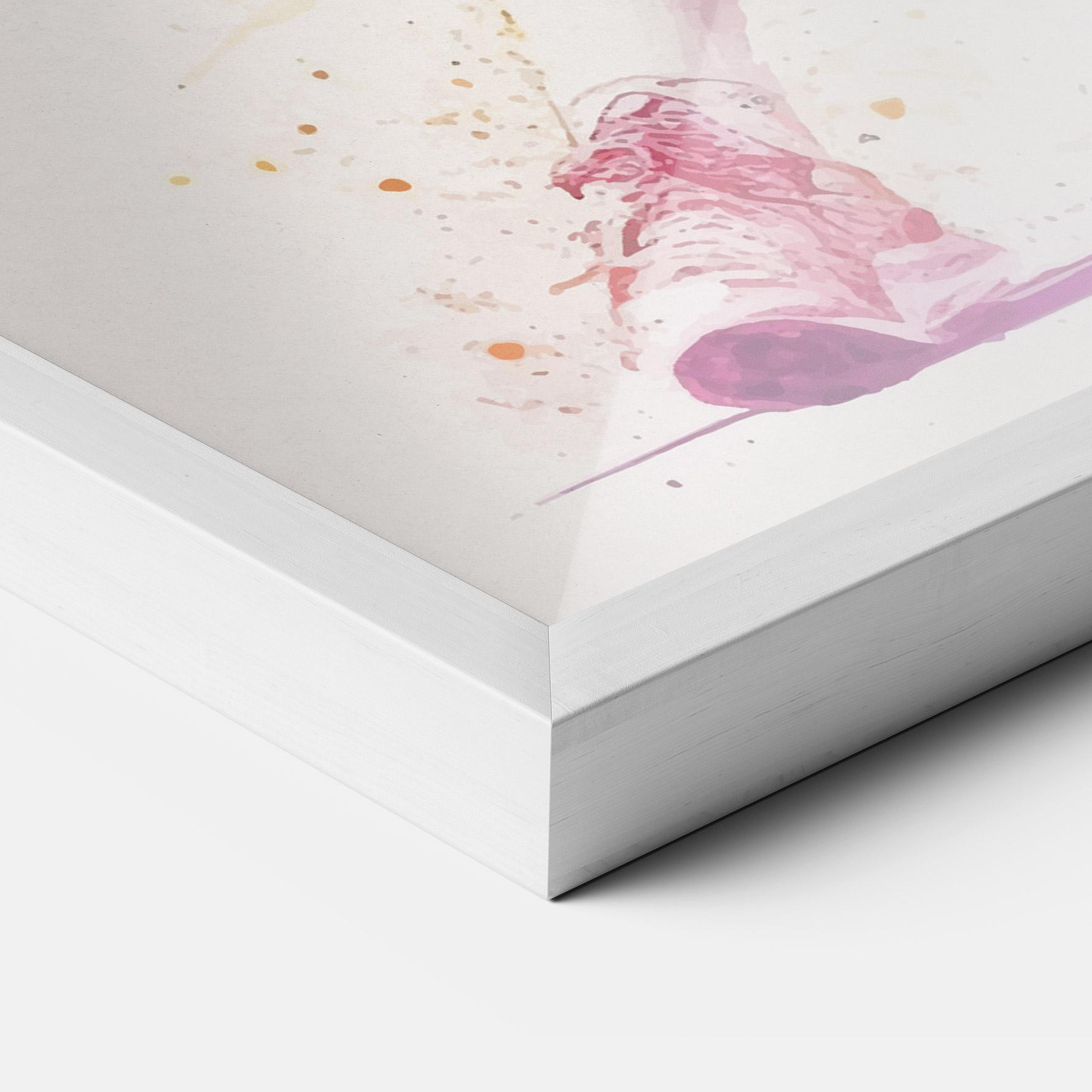 Keretezett Poszter Watercolor Tennis mockup 3