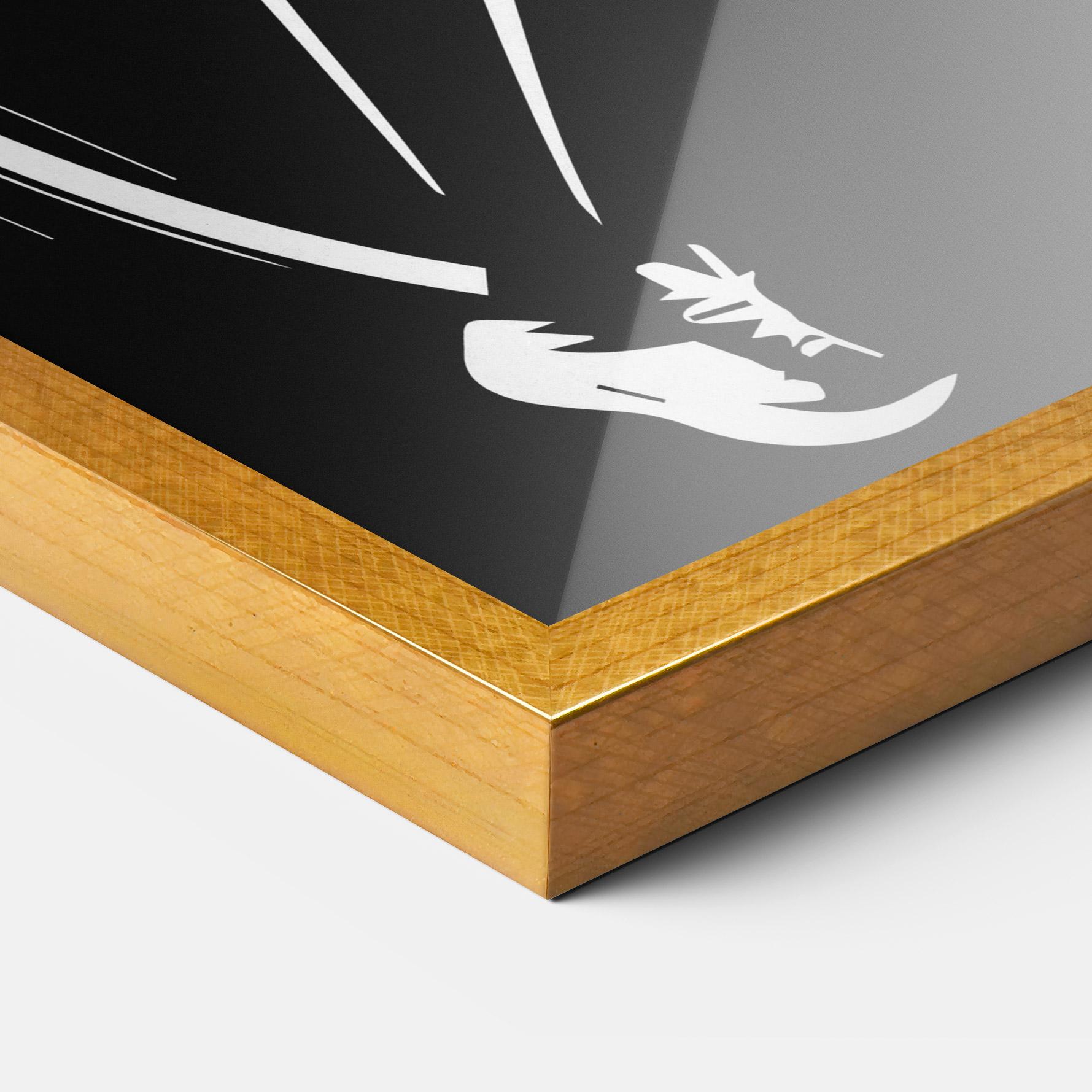 Keretezett Poszter White Line Tennis mockup 3