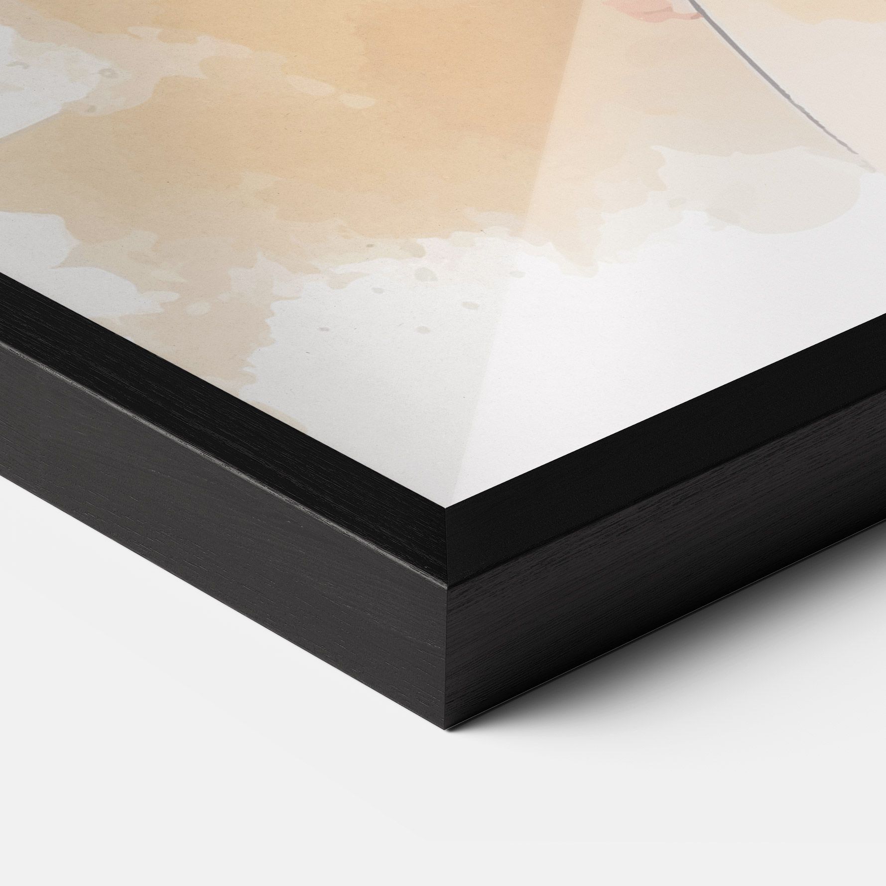 Orange Watercolor Tennis mockup 3