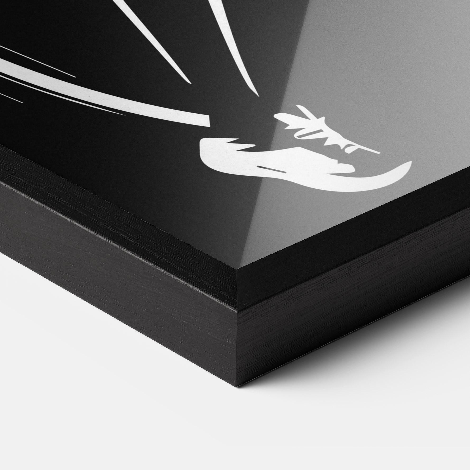 Keretezett Poszter White Line Tennis mockup 3