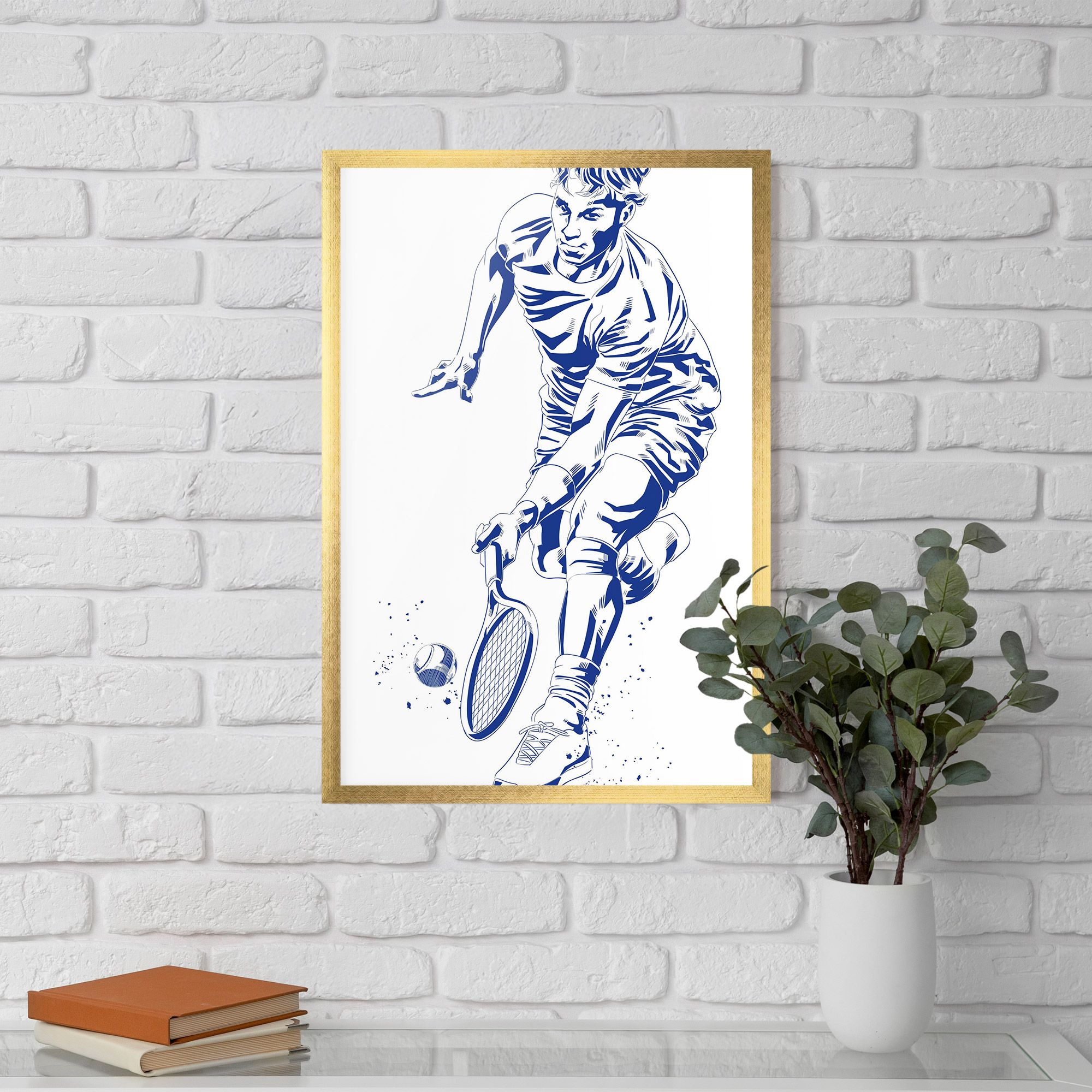 Blue Tennis mockup 5