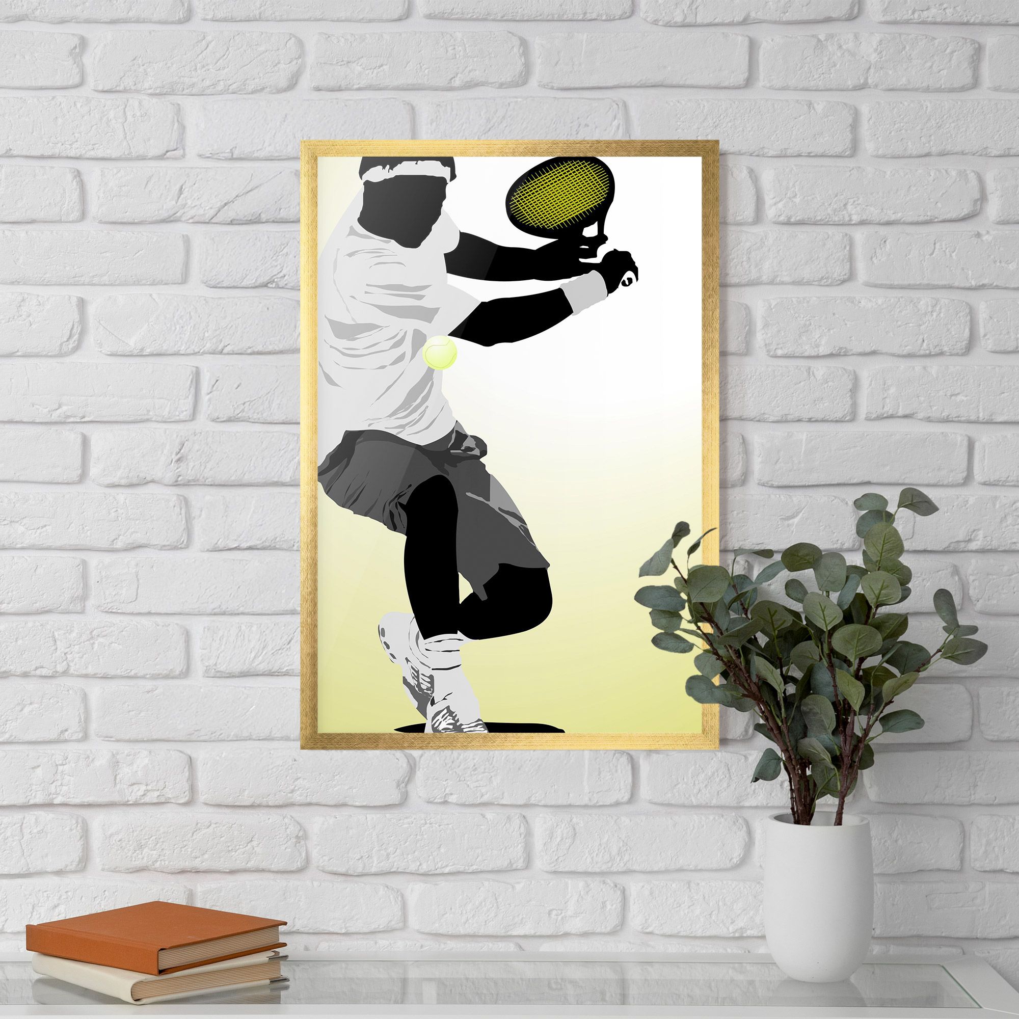 Yellow Light Tennis mockup 5