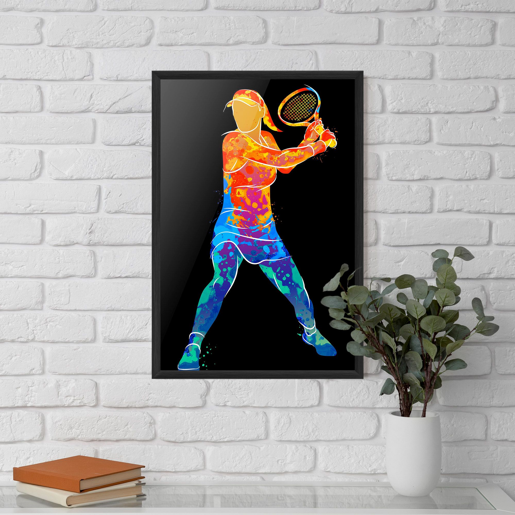 Green Orange Tennis mockup 5