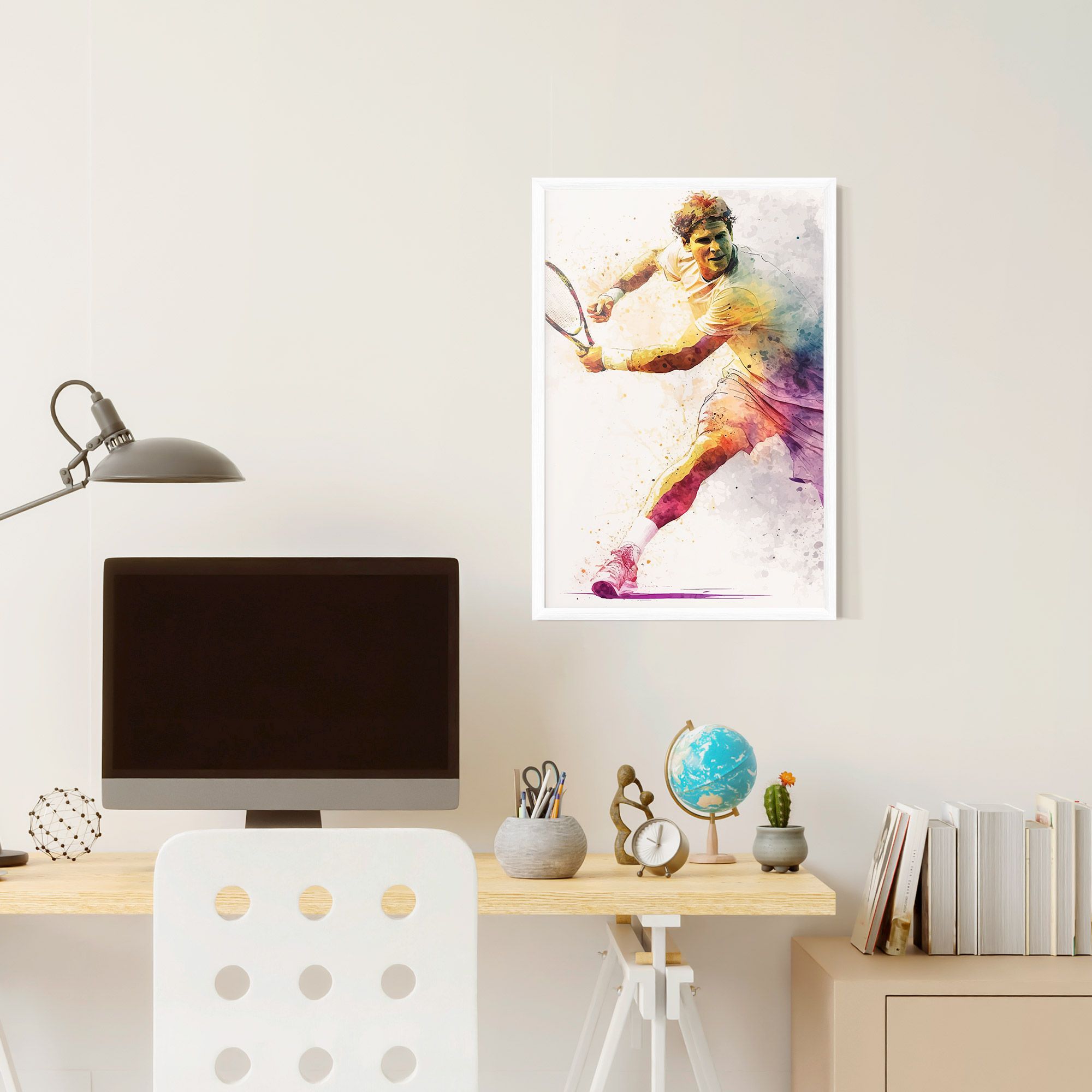 Watercolor Tennis mockup 6