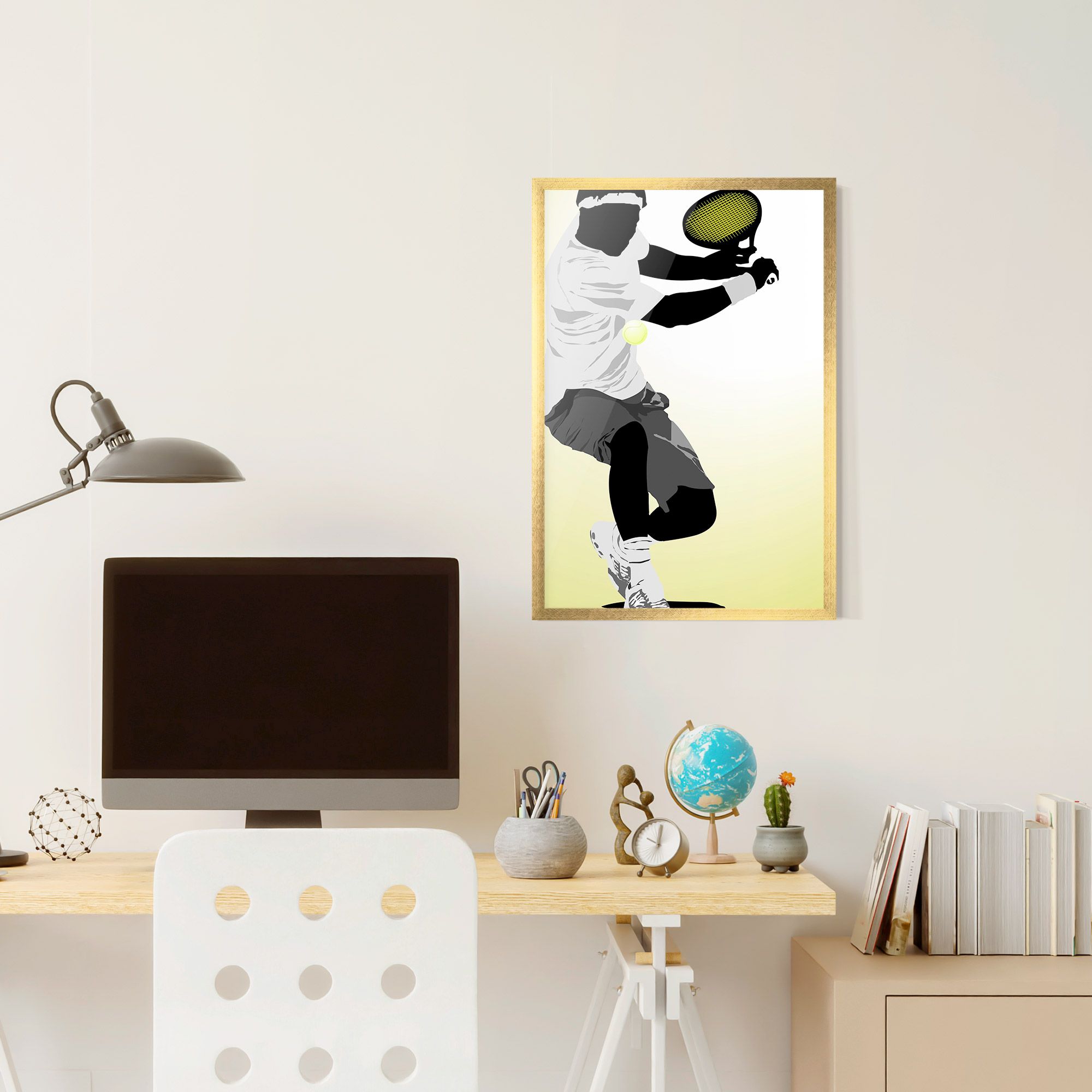 Yellow Light Tennis mockup 6