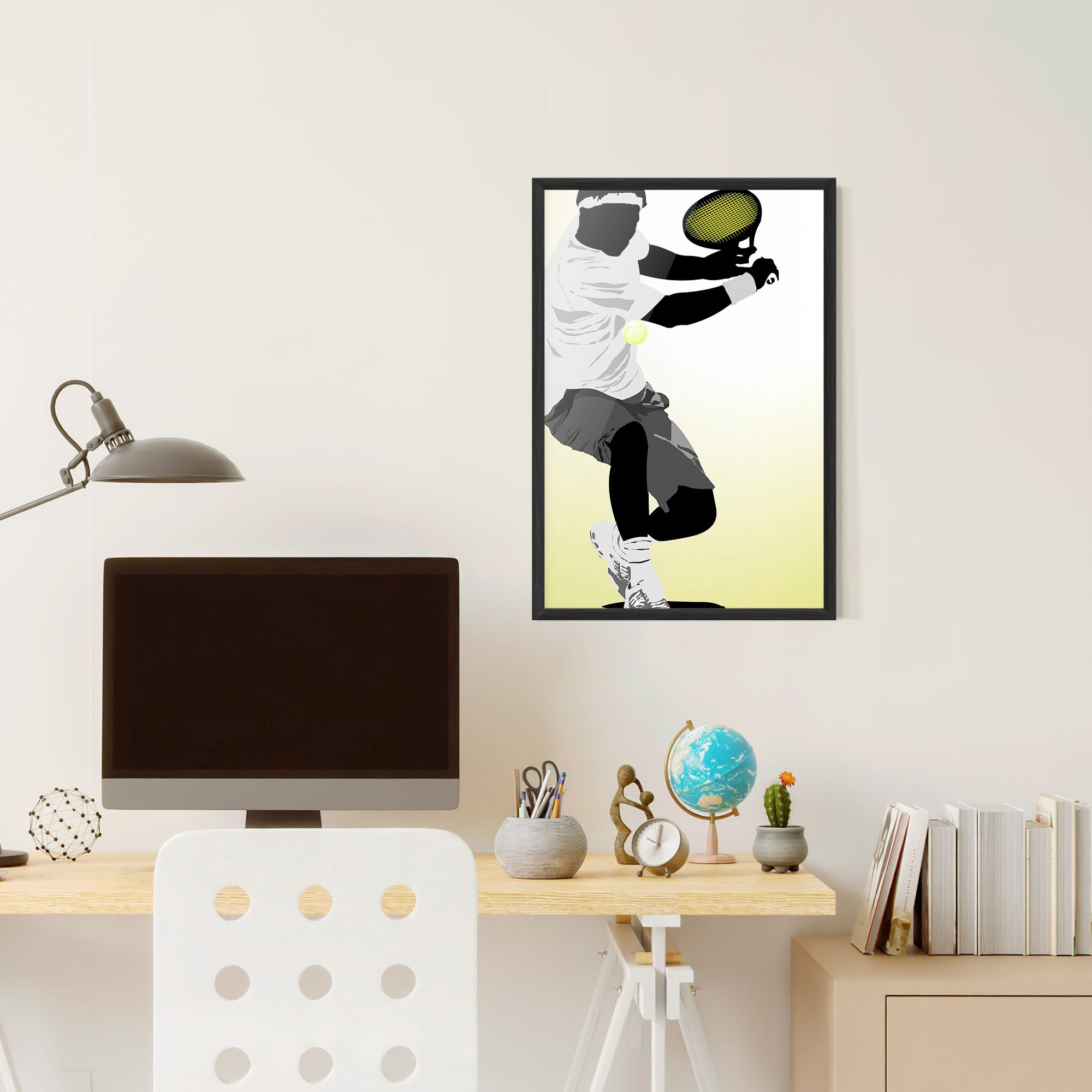 Yellow Light Tennis mockup 6