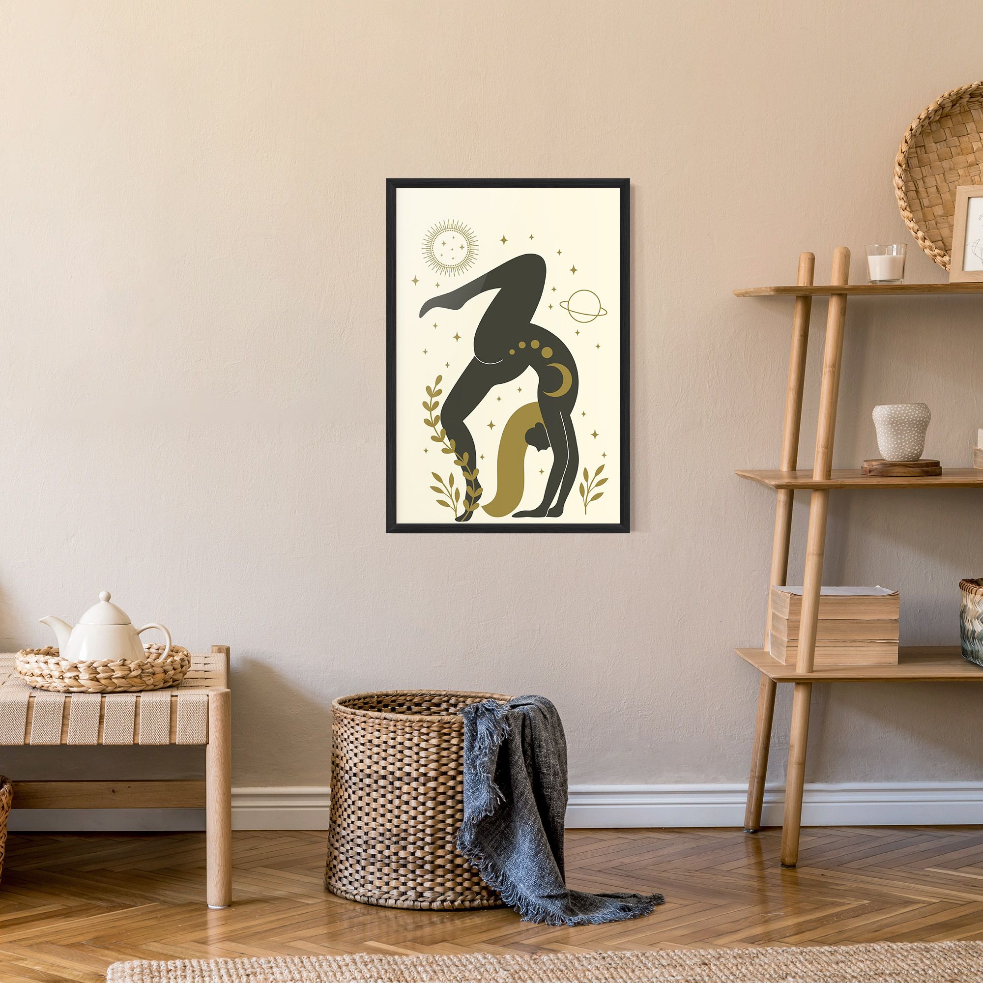 Yoga Sun Pose mockup 9