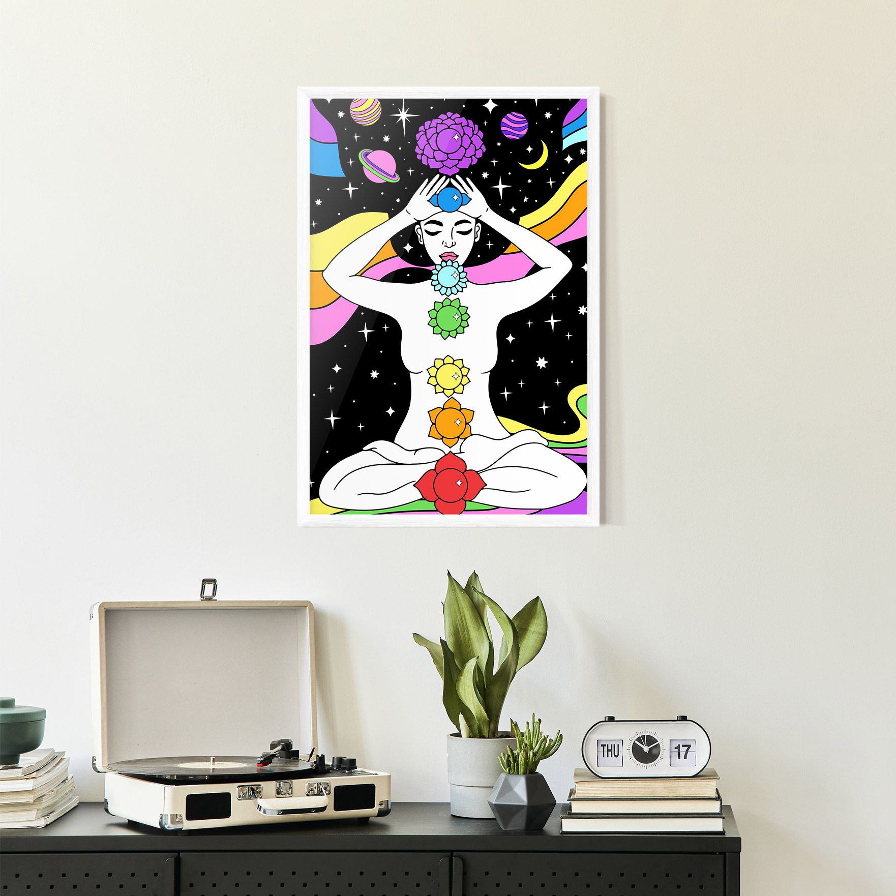 Chakras Meditation mockup 2