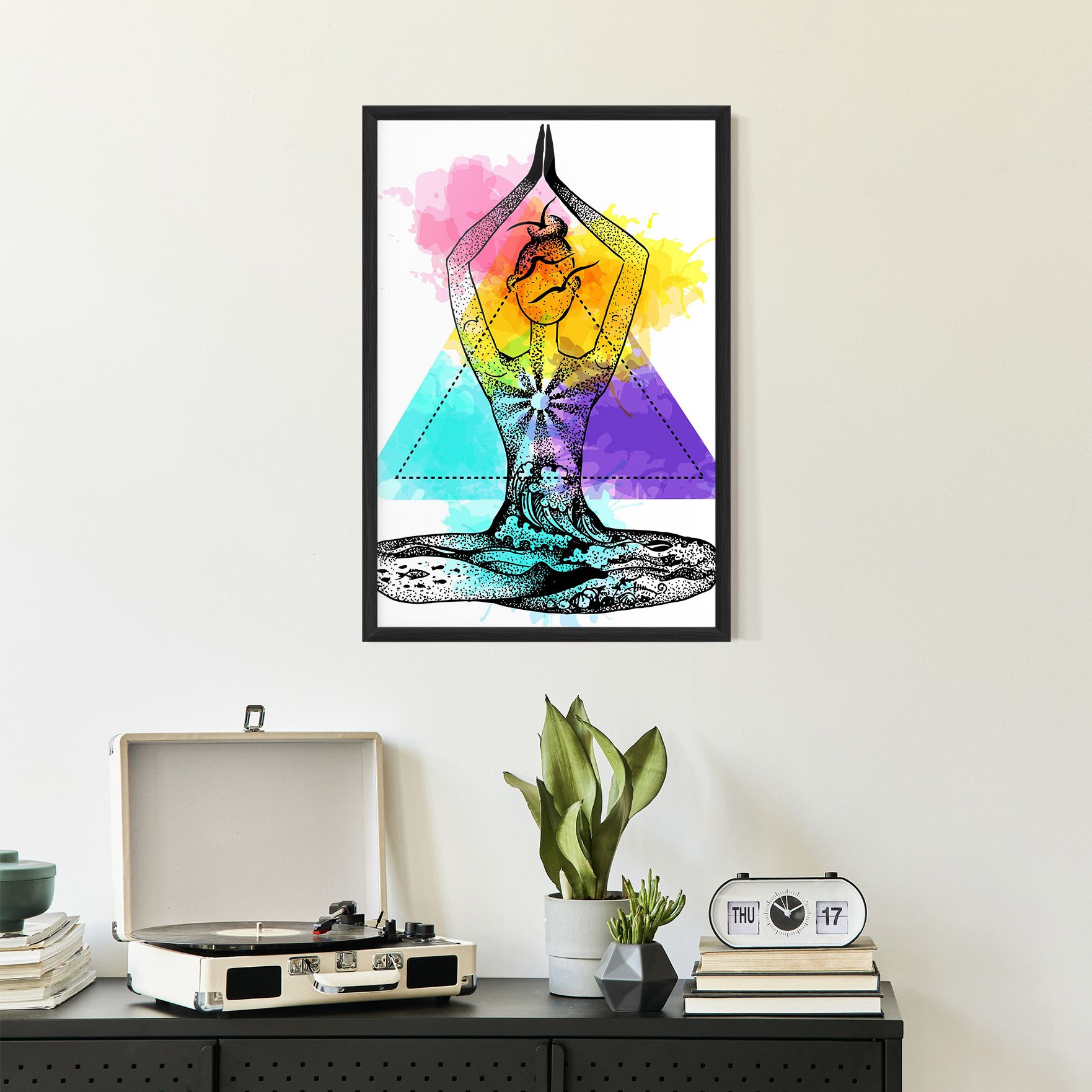 Yoga Triangle mockup 2