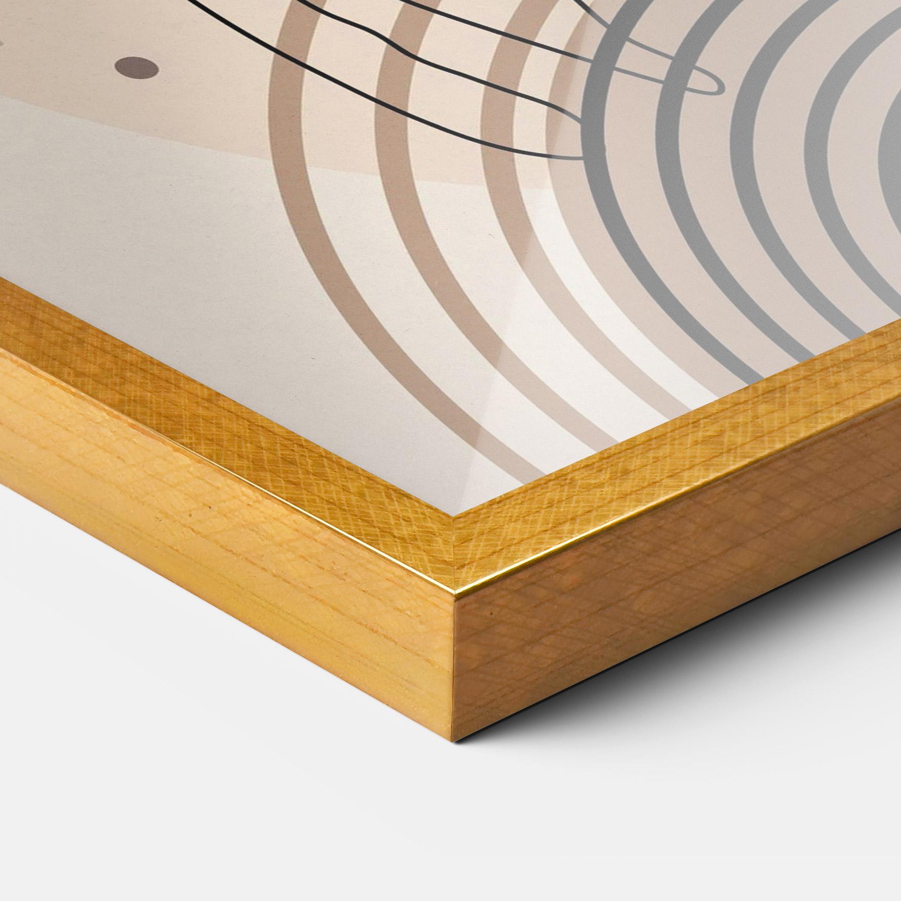 Keretezett Poszter Balance Yoga mockup 3