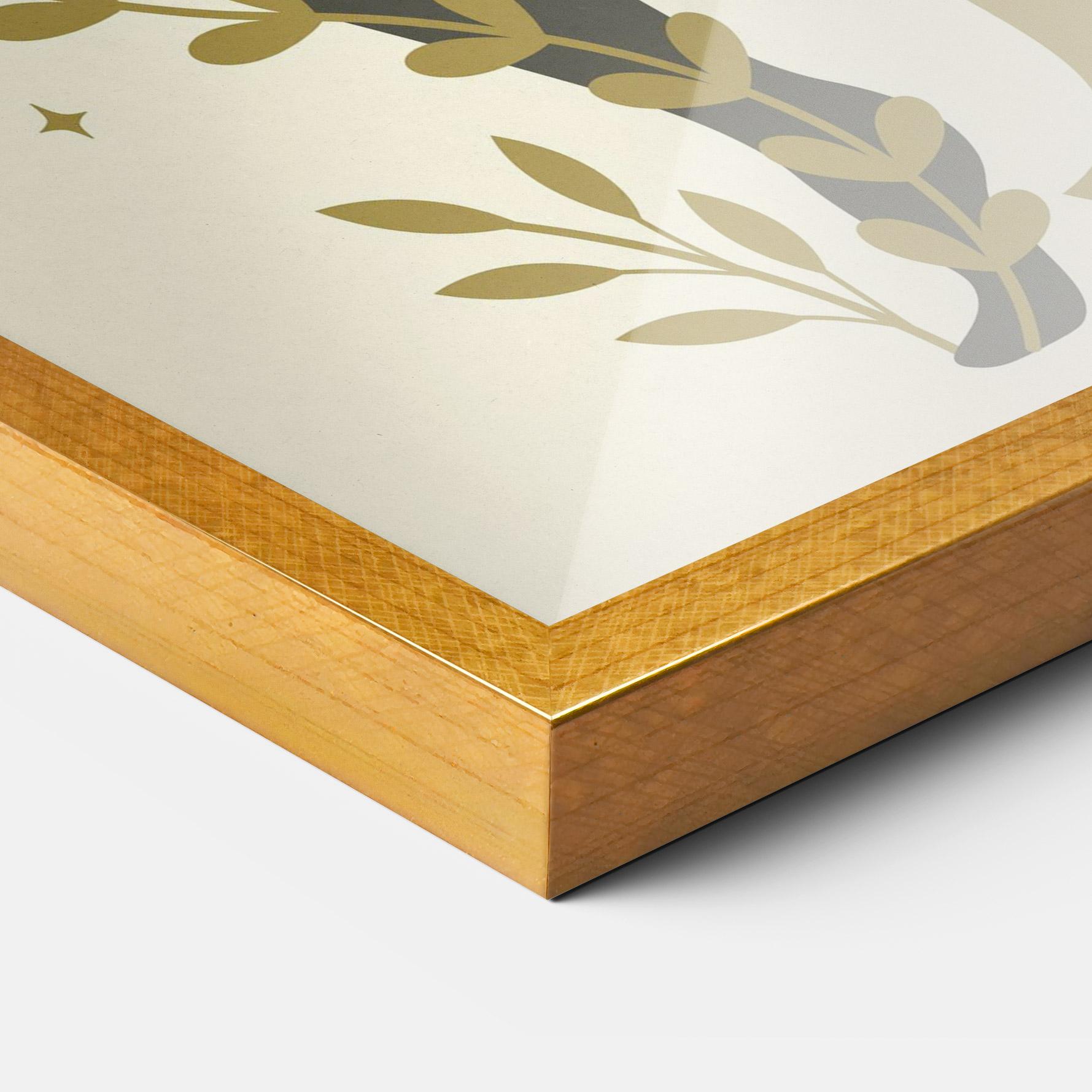 Keretezett Poszter Yoga Sun Pose mockup 3