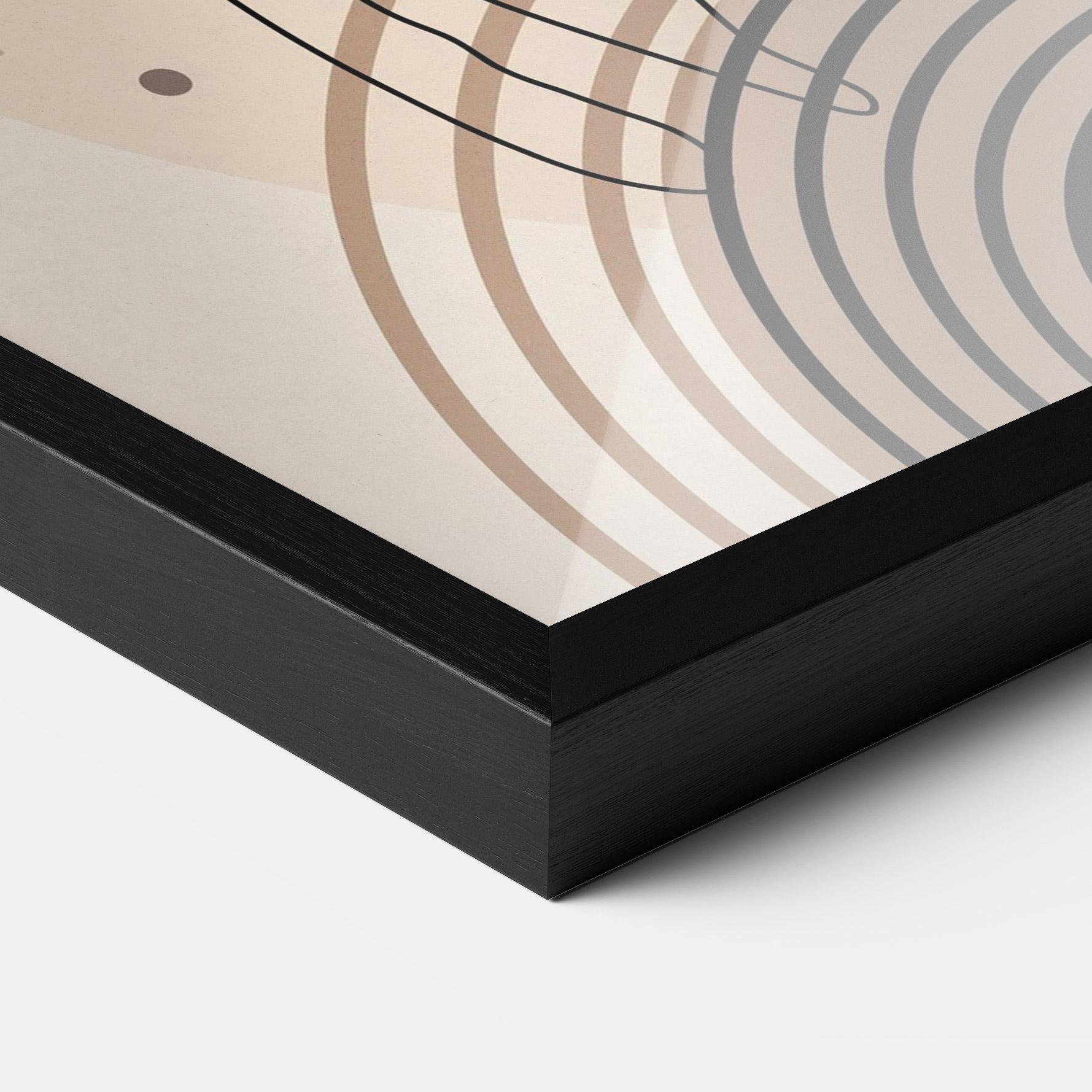 Keretezett Poszter Balance Yoga mockup 3