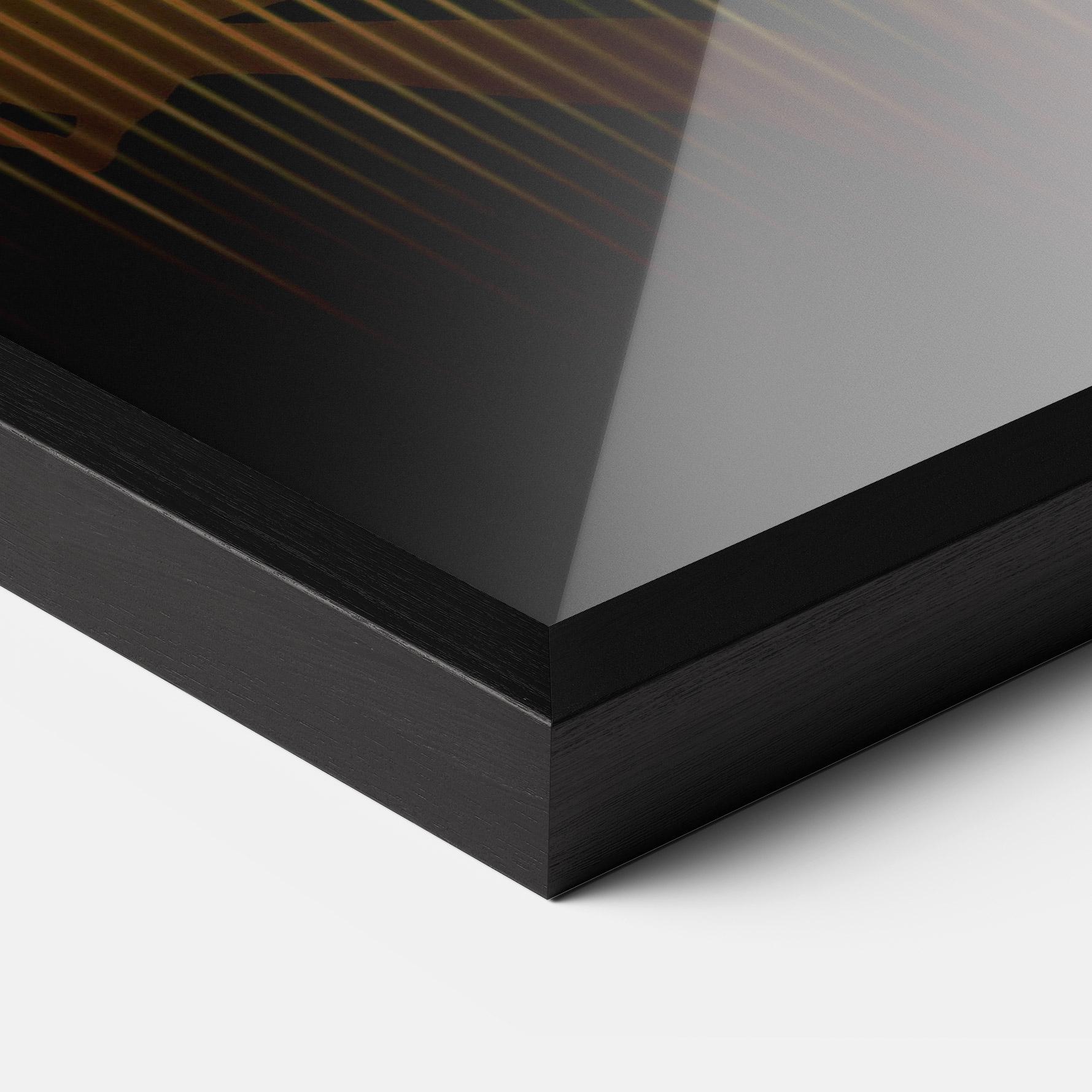 Keretezett Poszter Yellow Light Yoga mockup 3