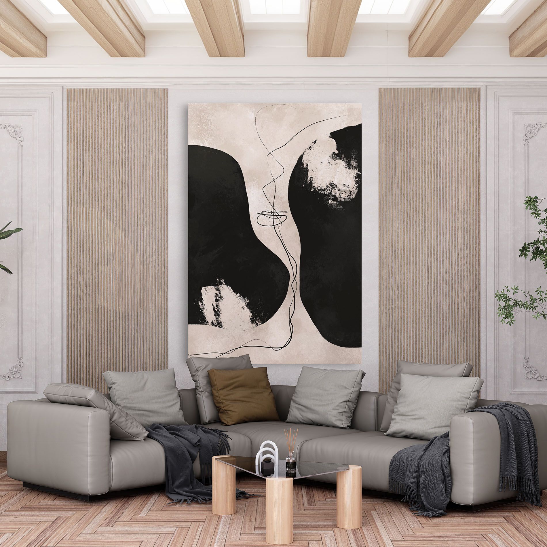 Modern Brushstrokes mockup 6