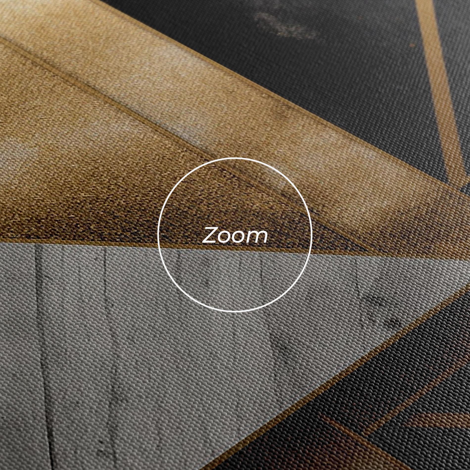 Vászonkép Abstract Gold Square mockup 3