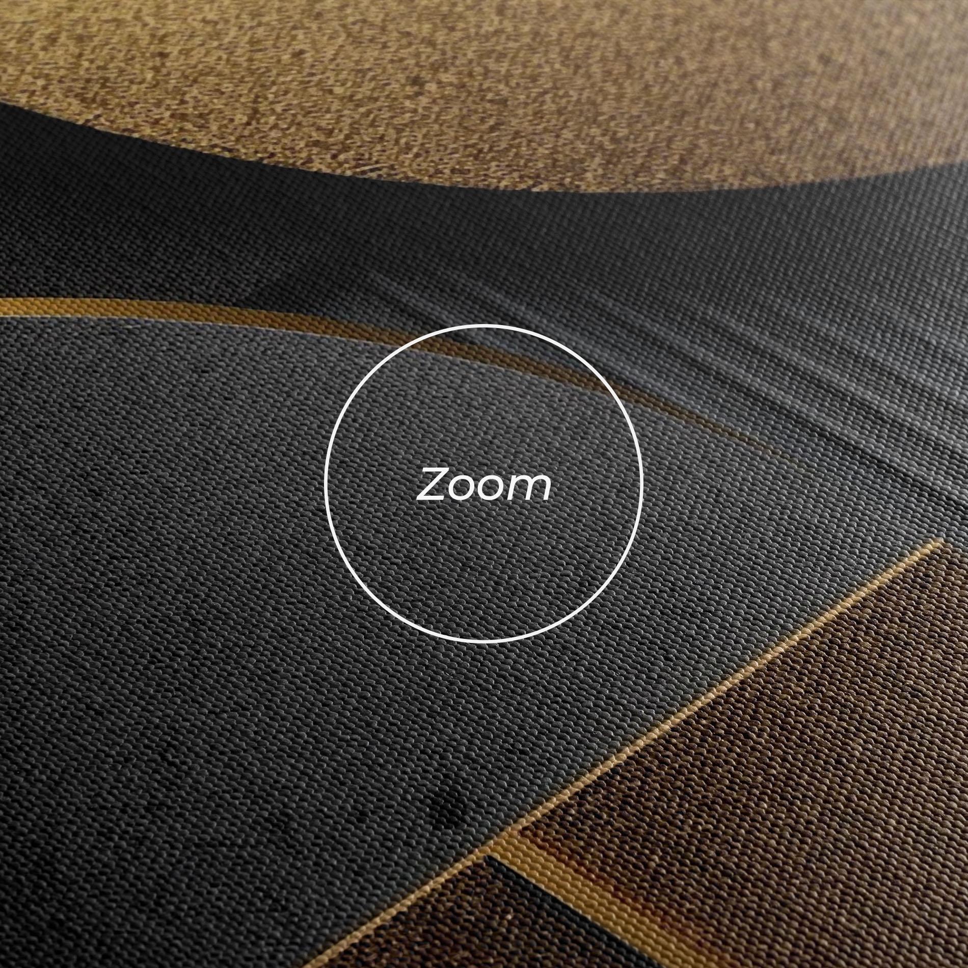 Vászonkép Gold With Grey Circle mockup 3