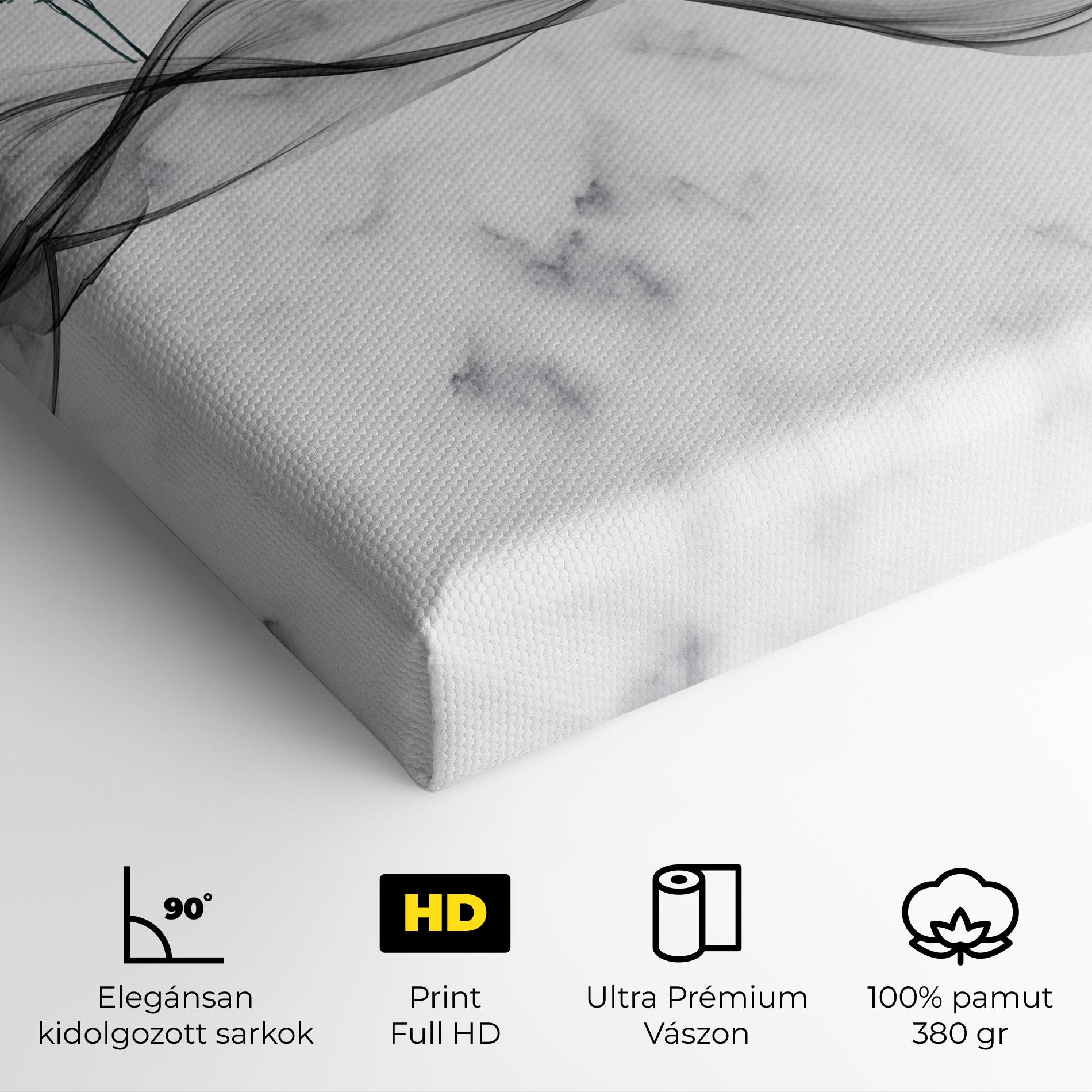 Vászonkép Abstract Golden Landscape 1 mockup 4