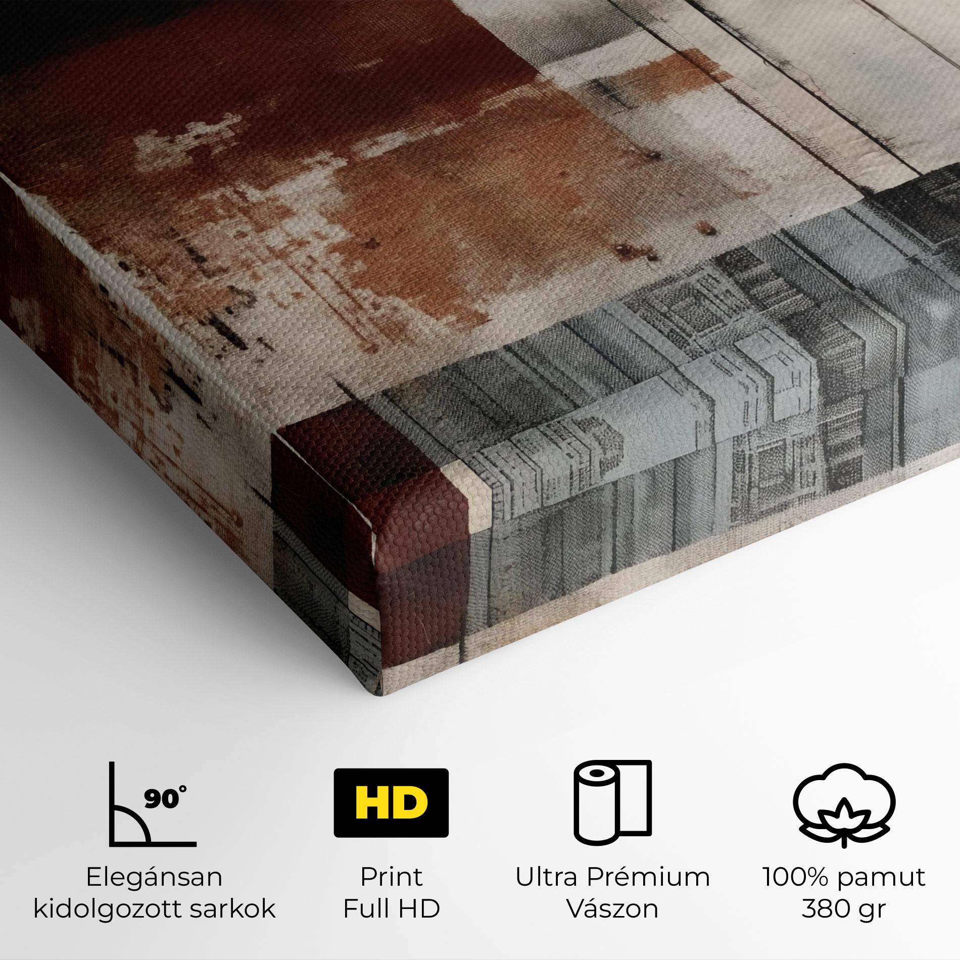 Vászonkép Abstract Painting mockup 4