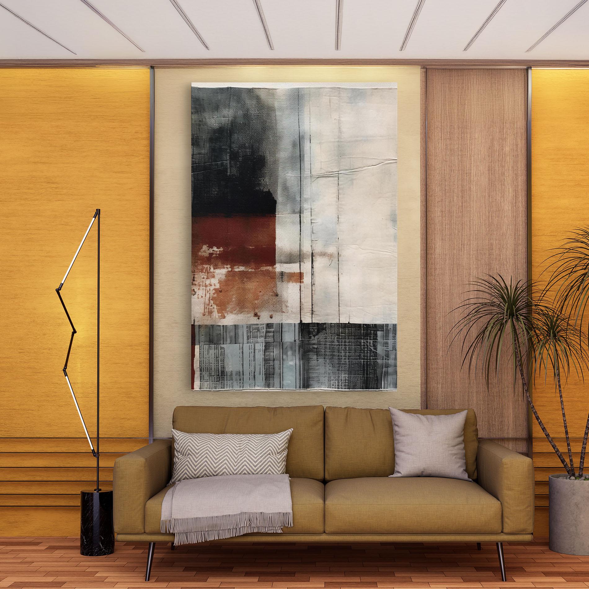 Vászonkép Abstract Painting mockup 9
