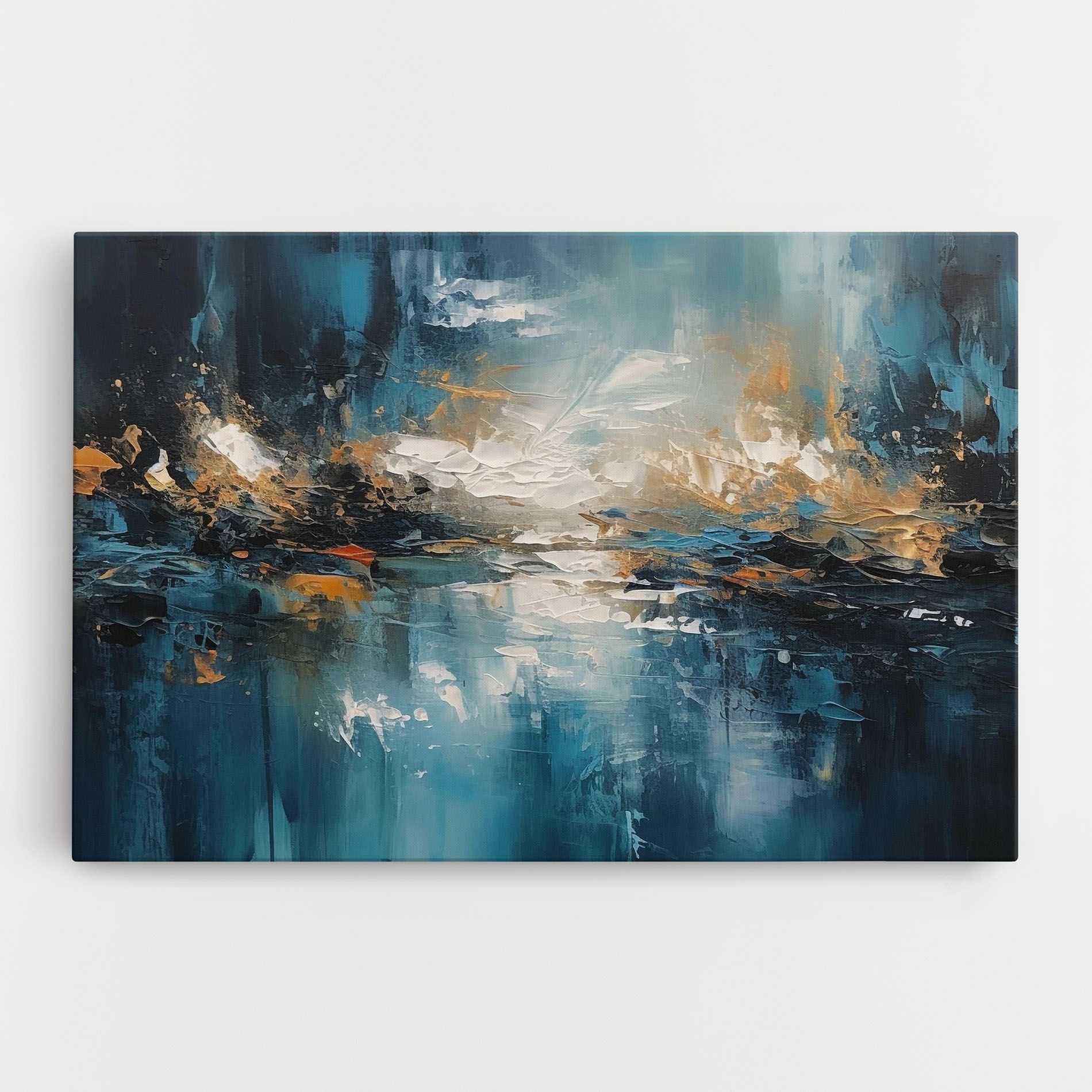 Abstract Blue Art mockup 0