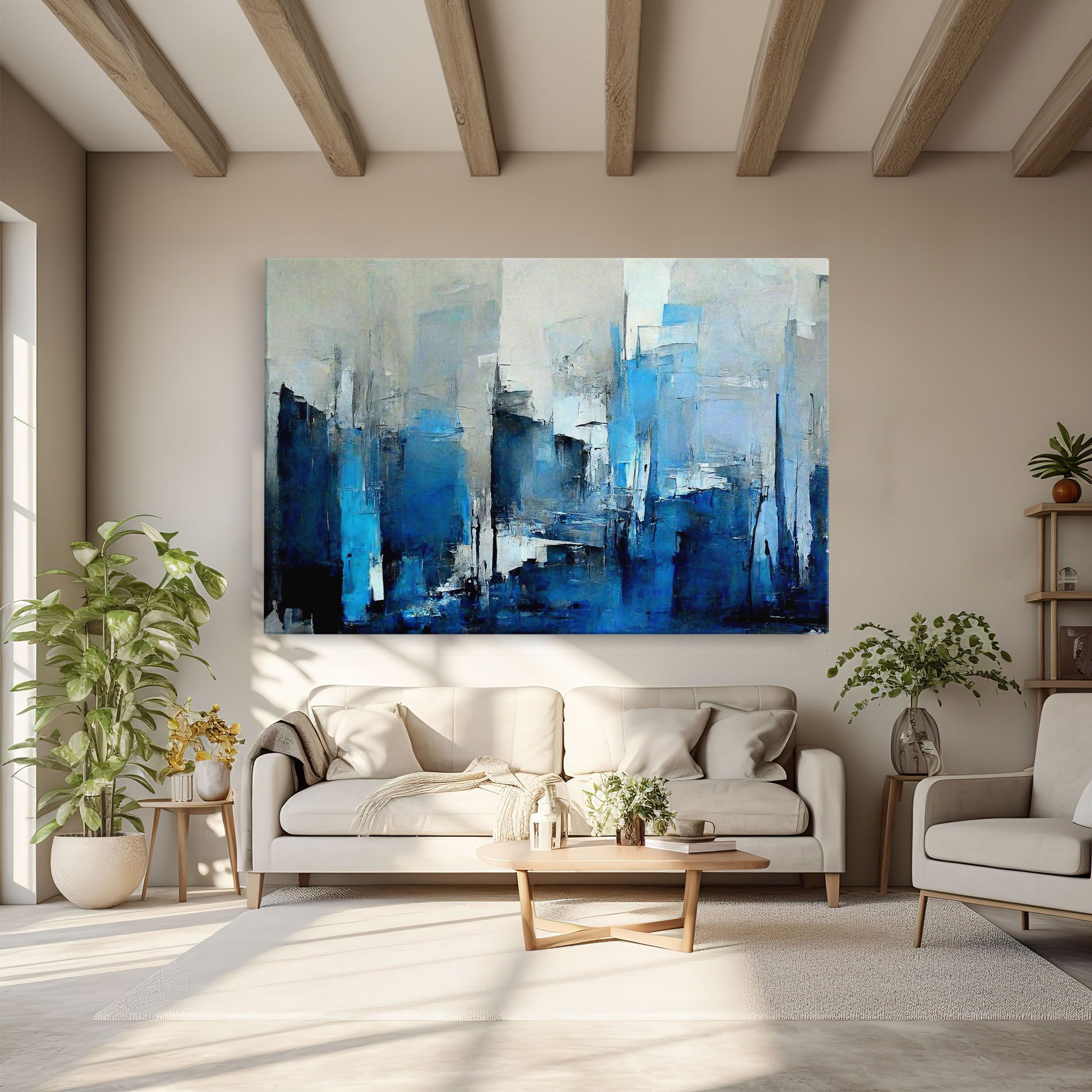 Blue Gray Color mockup 6