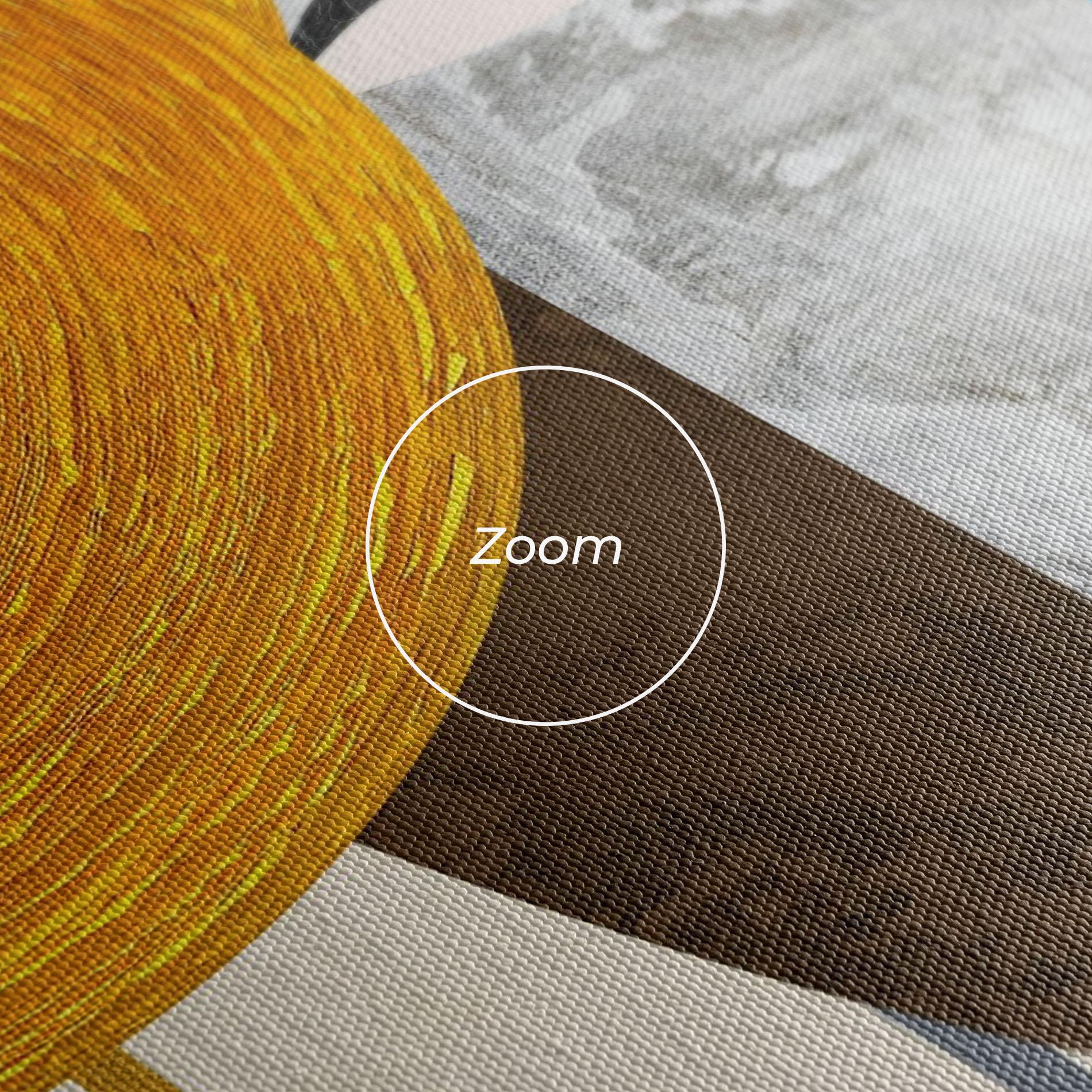 Vászonkép Abstract Grey Face 1 mockup 3