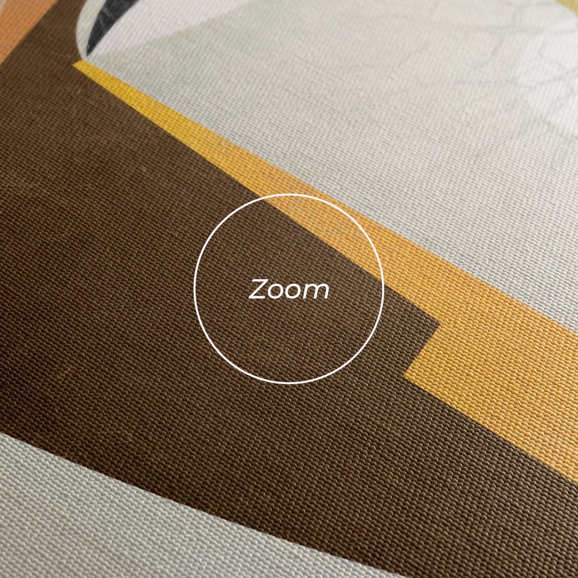 Abstract Orange Face mockup 3