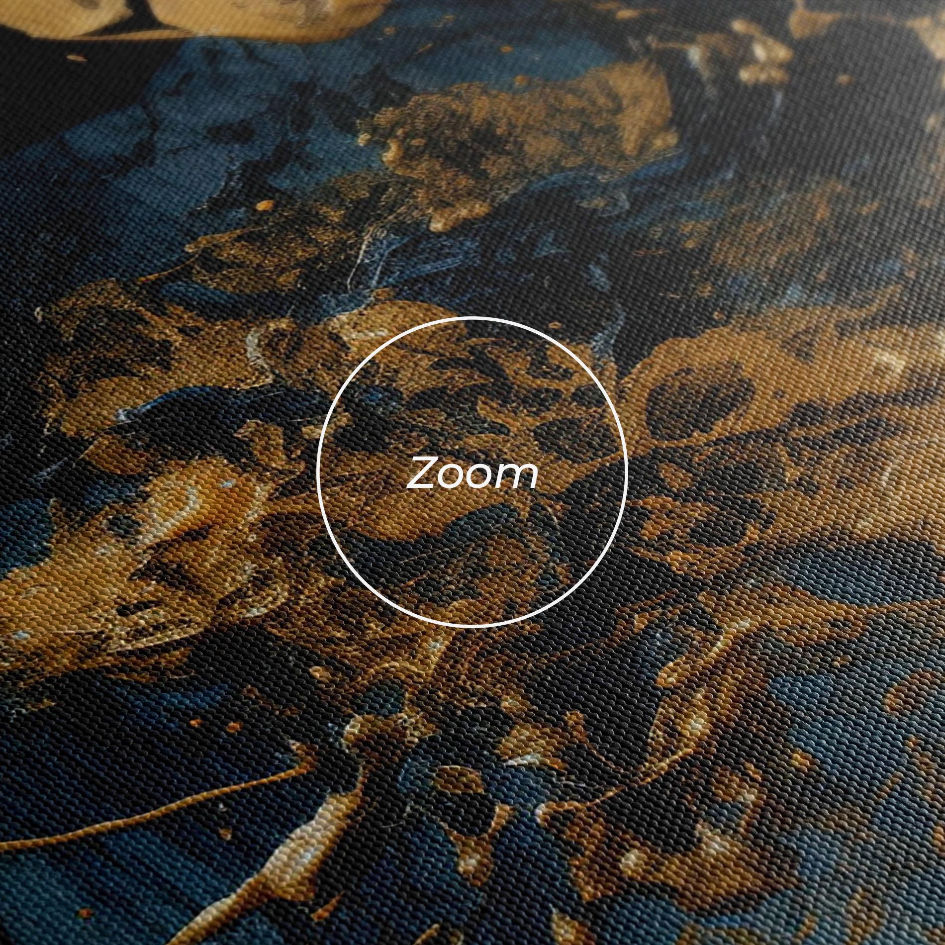 Vászonkép Gold Explosion mockup 3