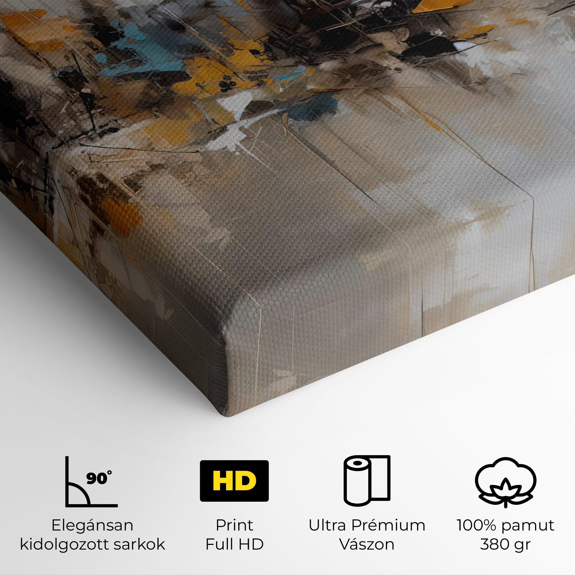 Vászonkép Abstract Los Angeles mockup 4