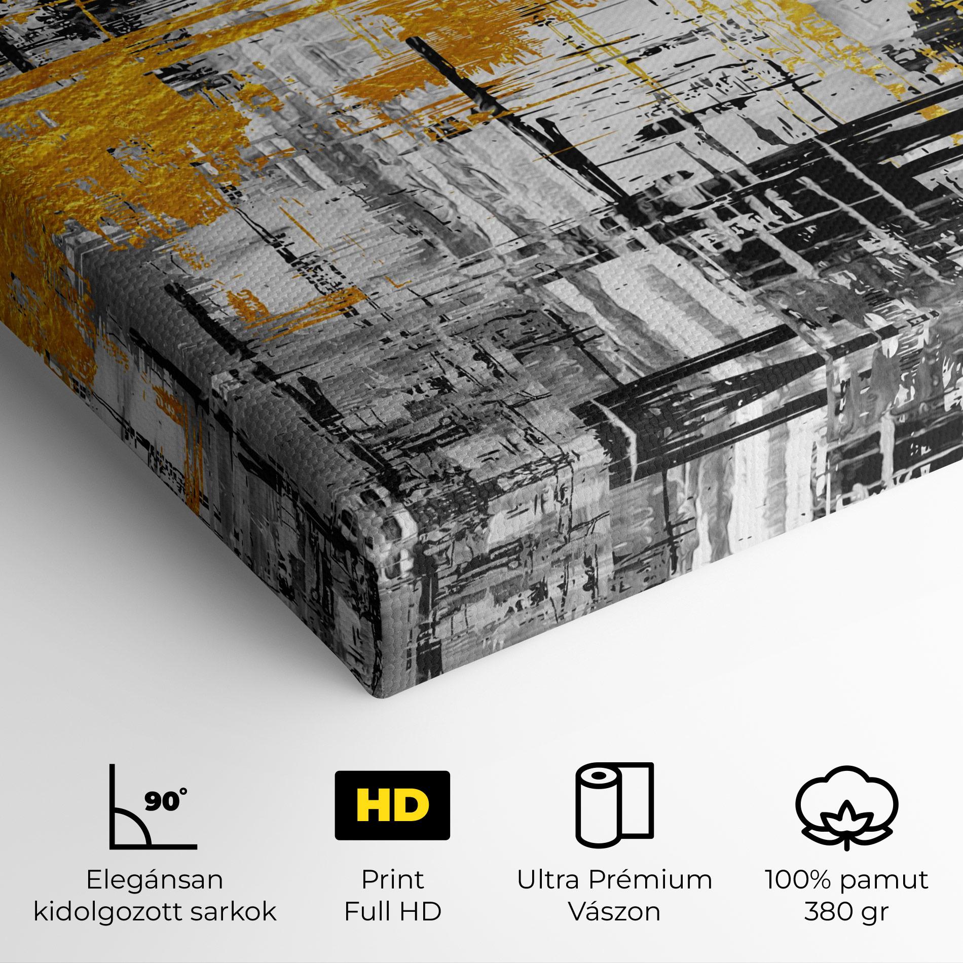 Vászonkép Abstract Mix Color mockup 4