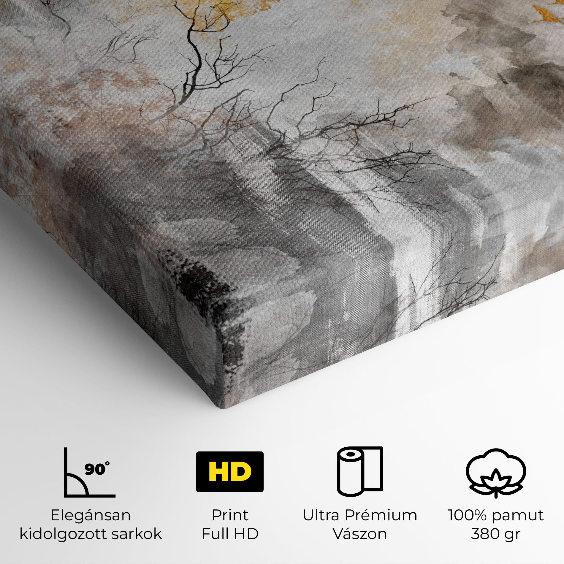 Gold Birds Flying mockup 4