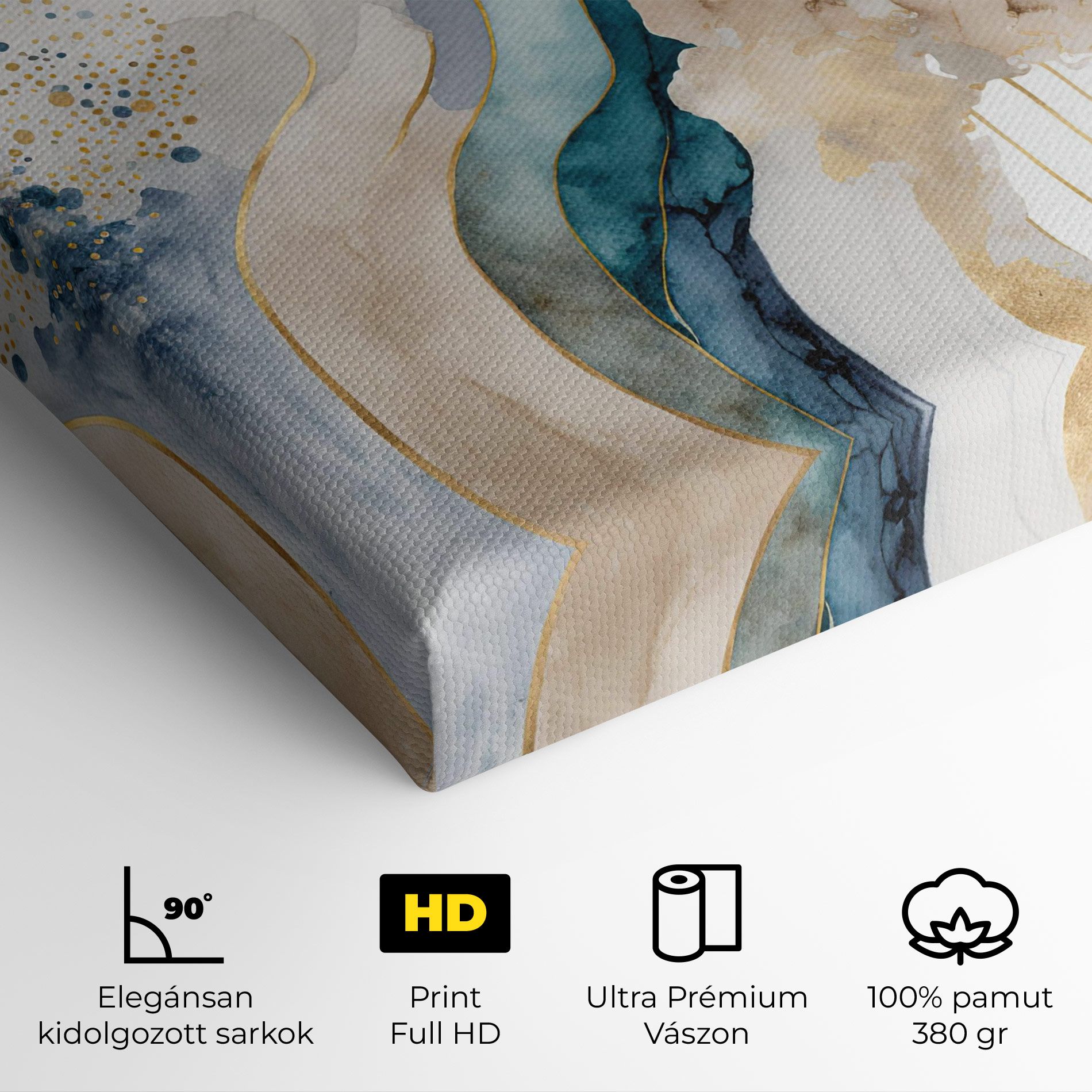 Light Blue Waves mockup 4