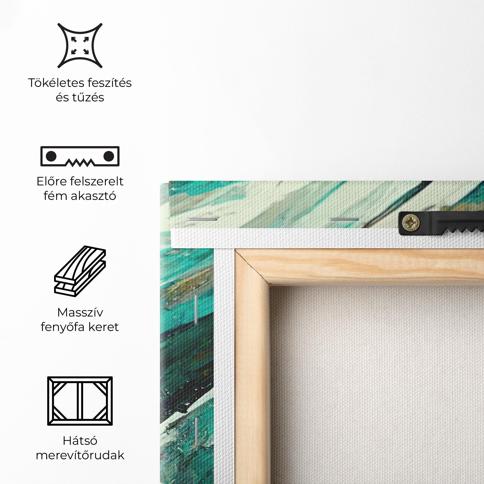 Abstract Green Artwork mockup 5