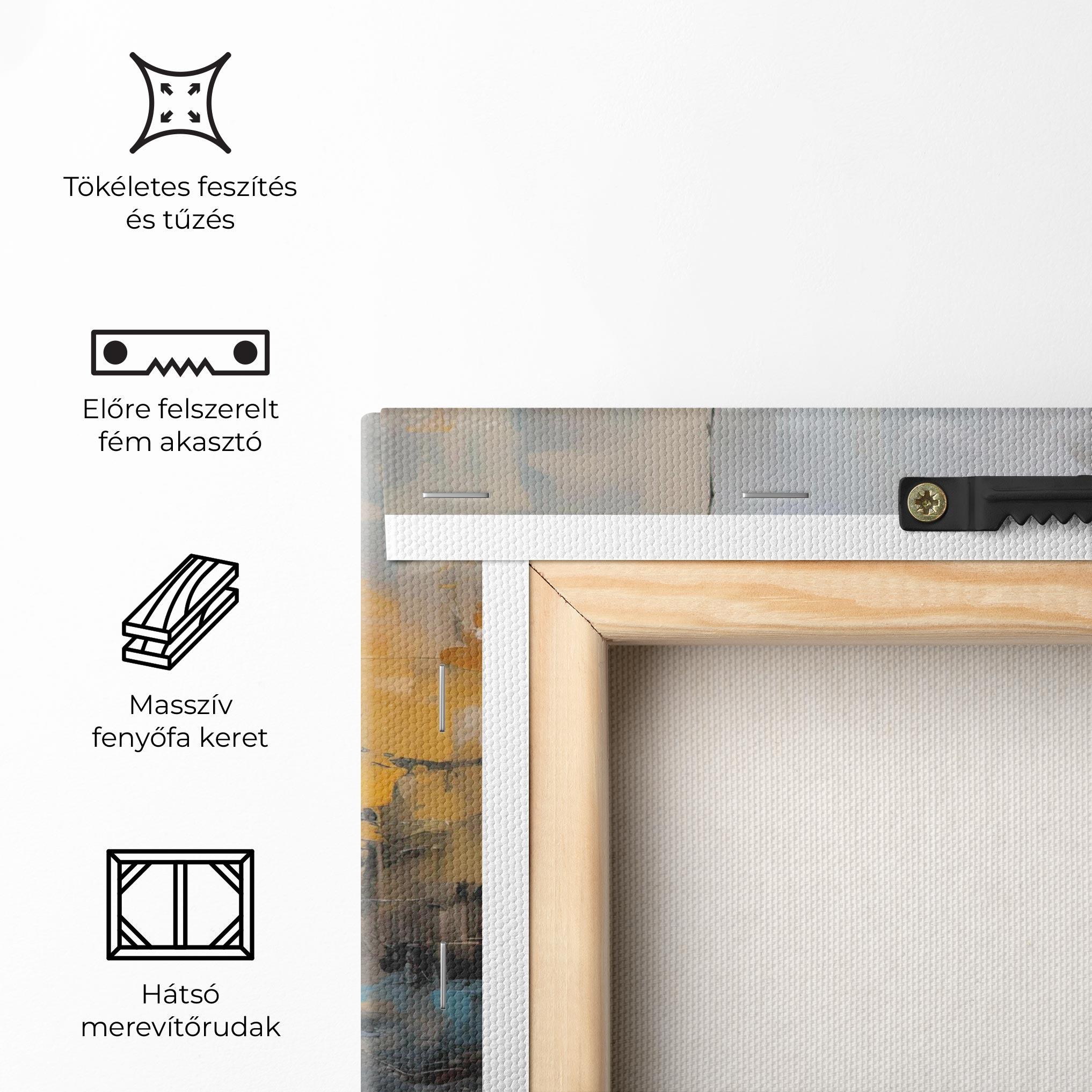 Vászonkép Abstract Los Angeles mockup 5