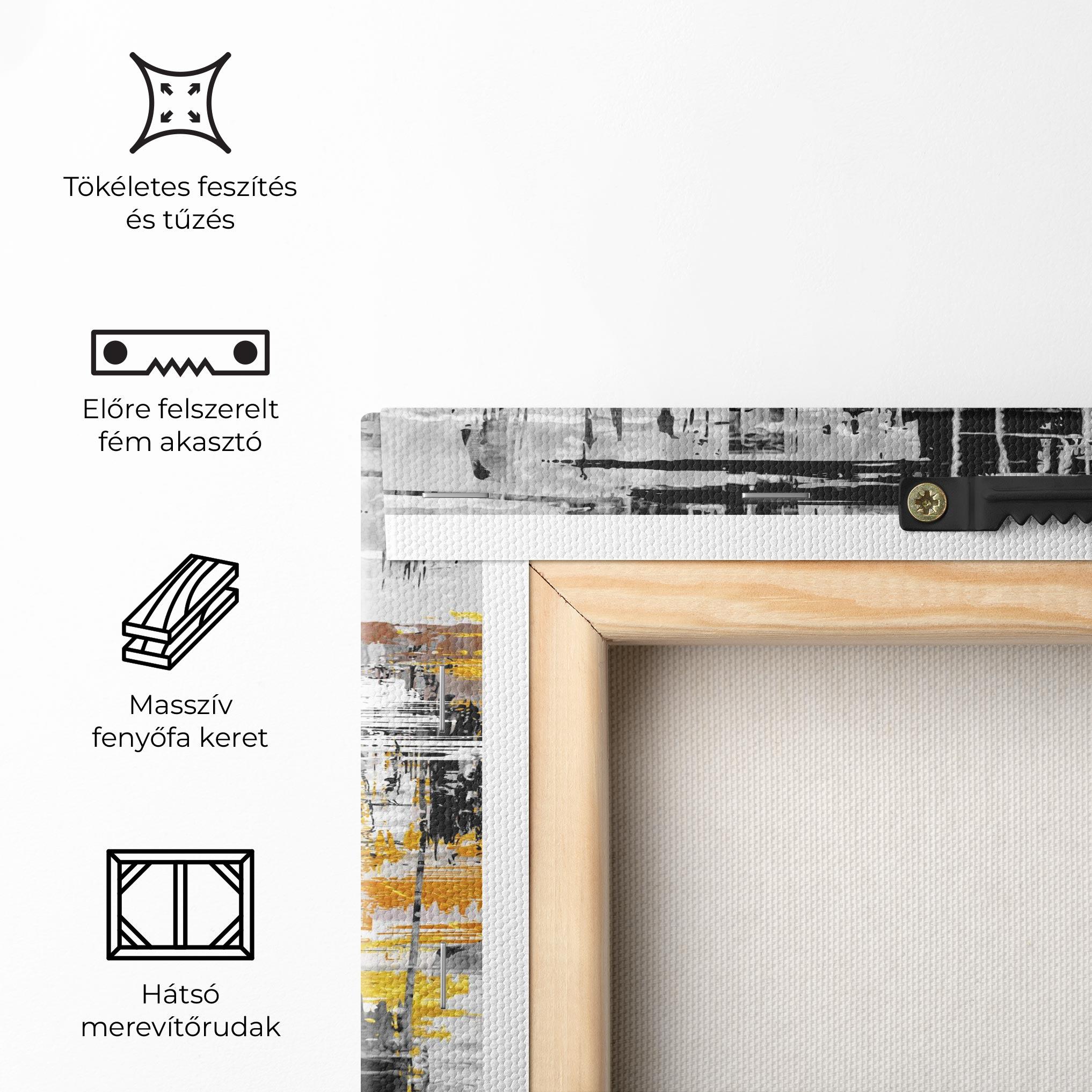 Vászonkép Abstract Mix Color mockup 5