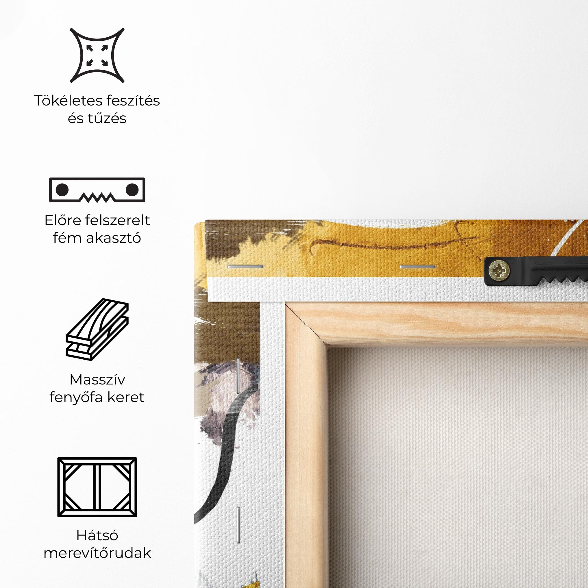 Chaotic Golden Painting mockup 5