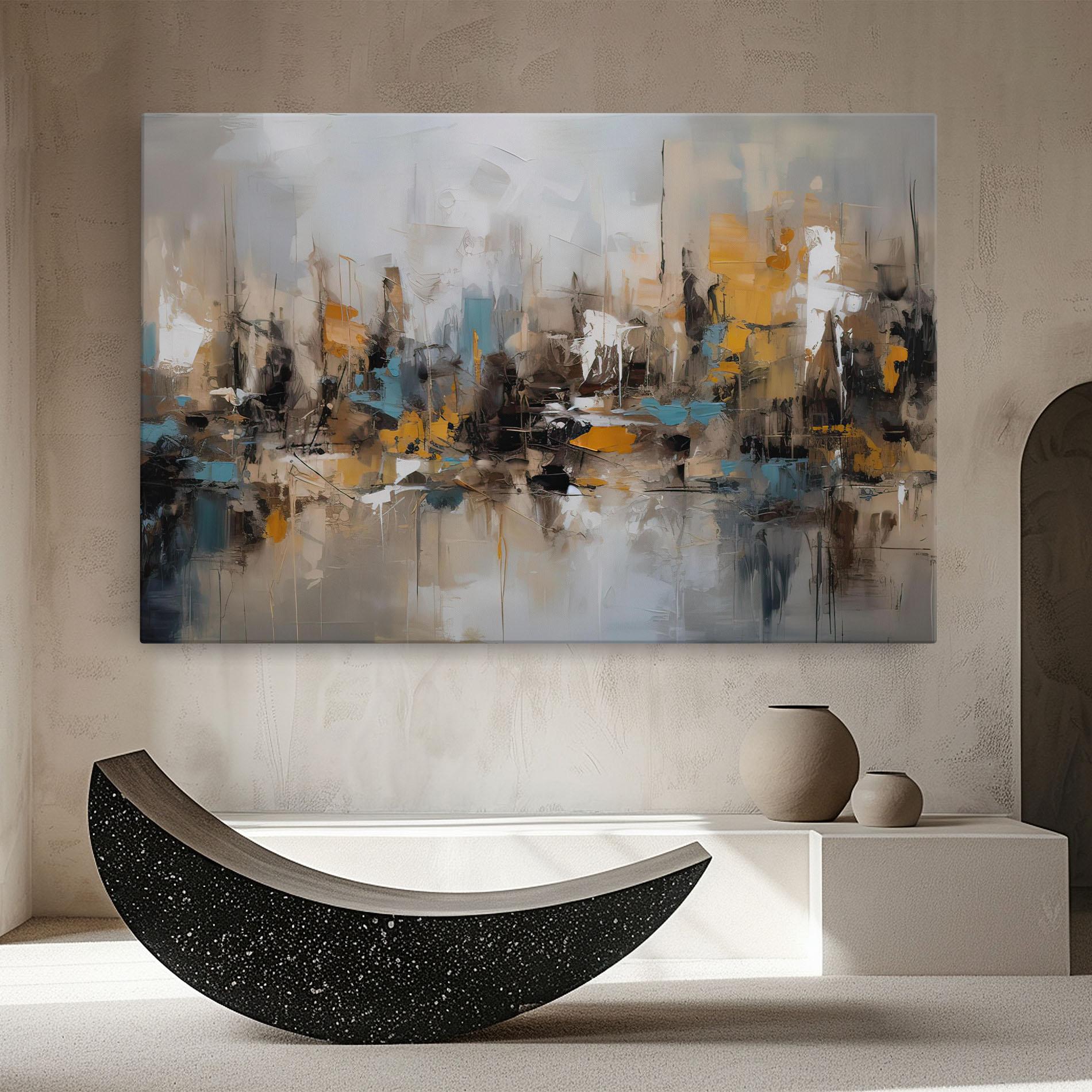 Vászonkép Abstract Los Angeles mockup 8