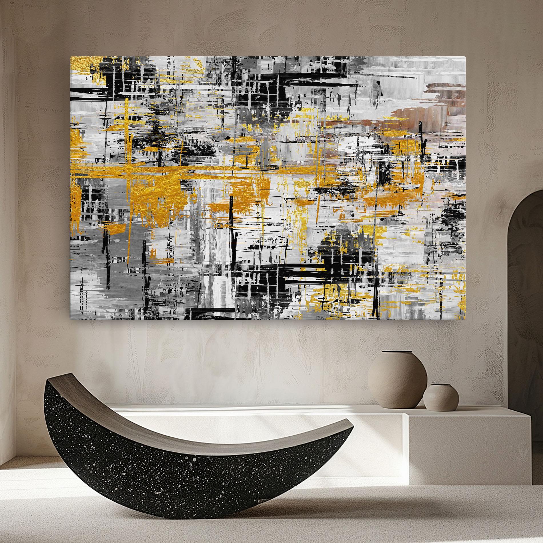 Vászonkép Abstract Mix Color mockup 8